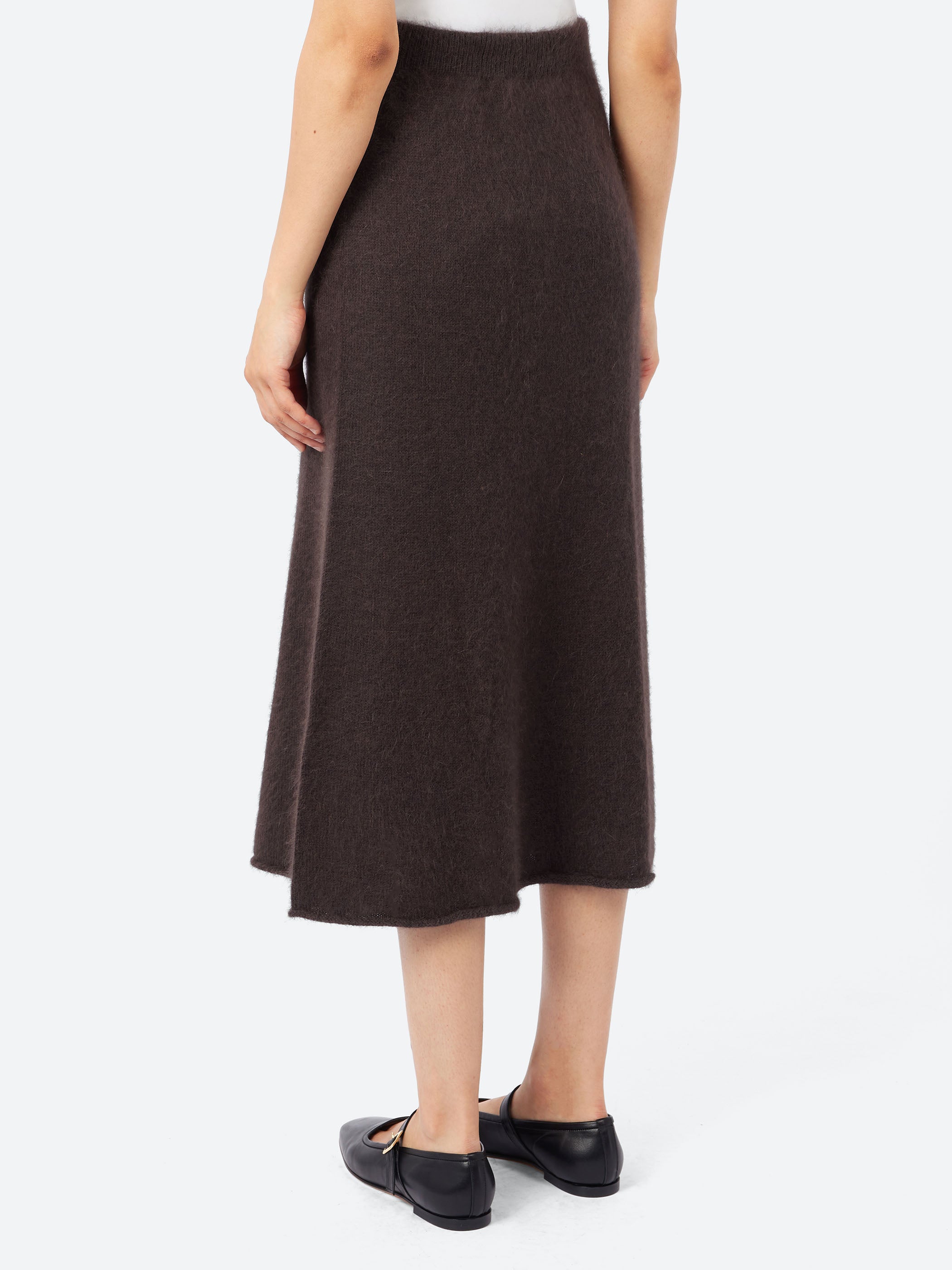 Angora Midi Skirt