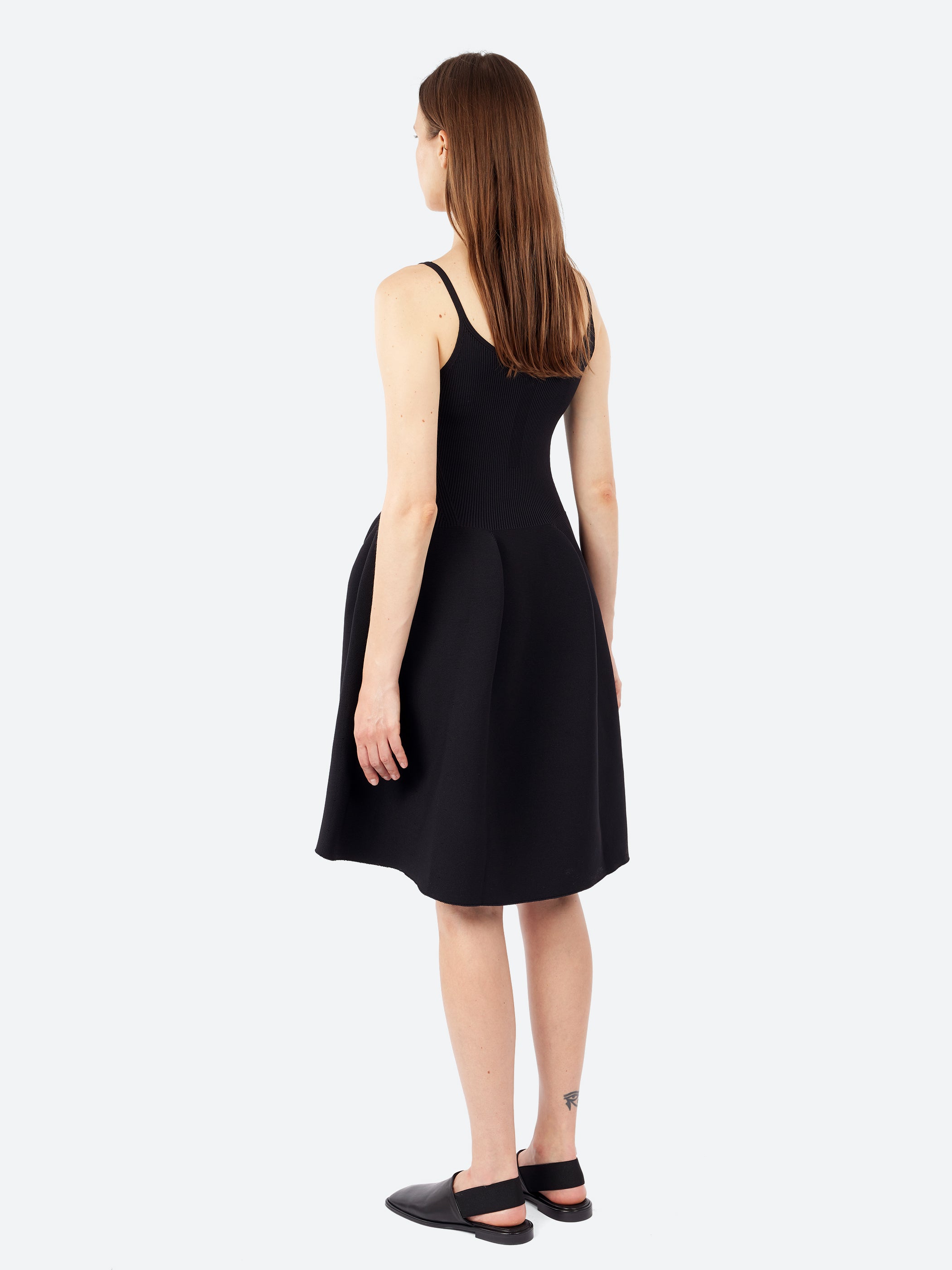 CFCL - Pottery Short Sleeve Mini Dress in Black – gravitypope