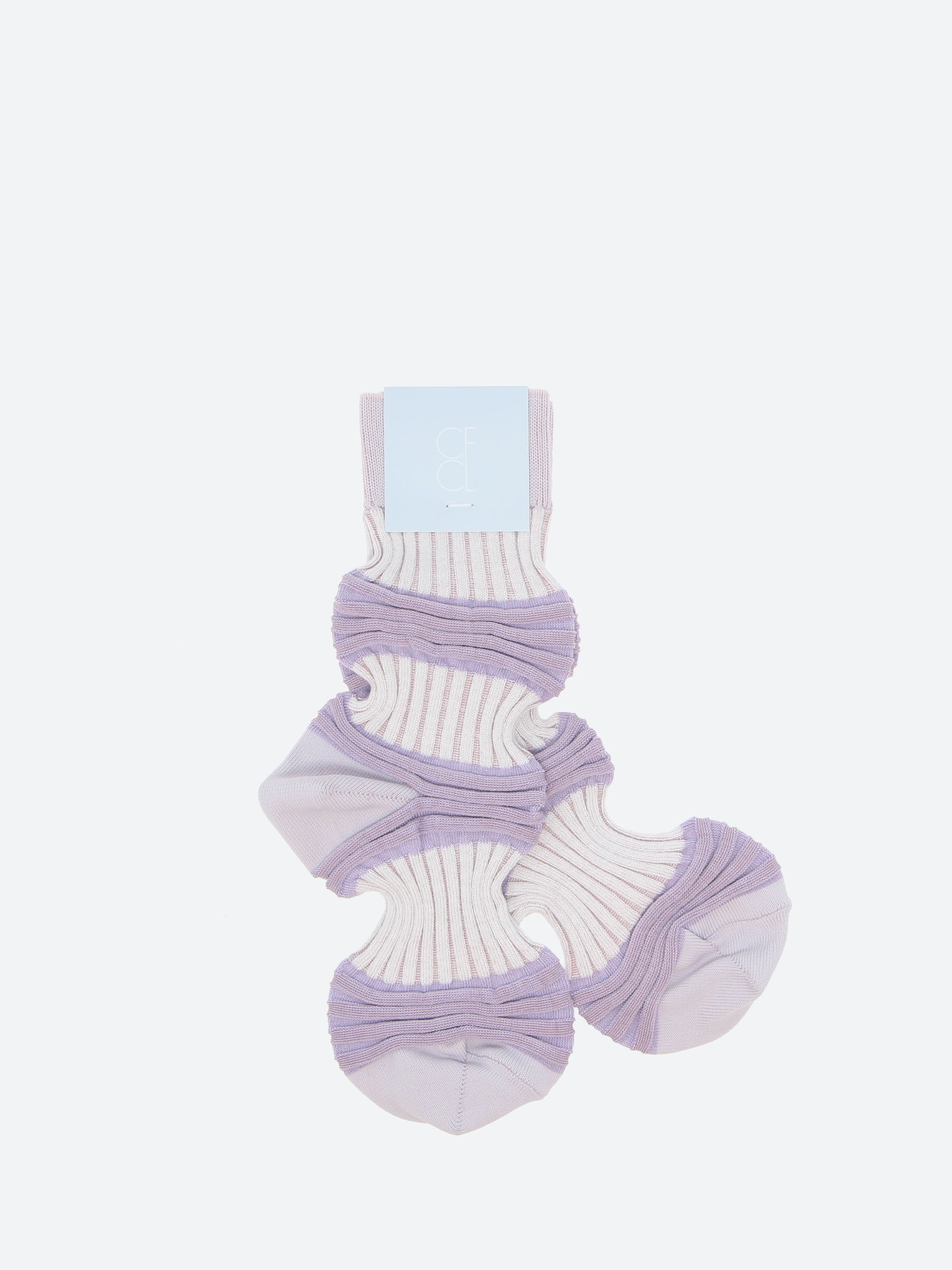Garter Rib Socks