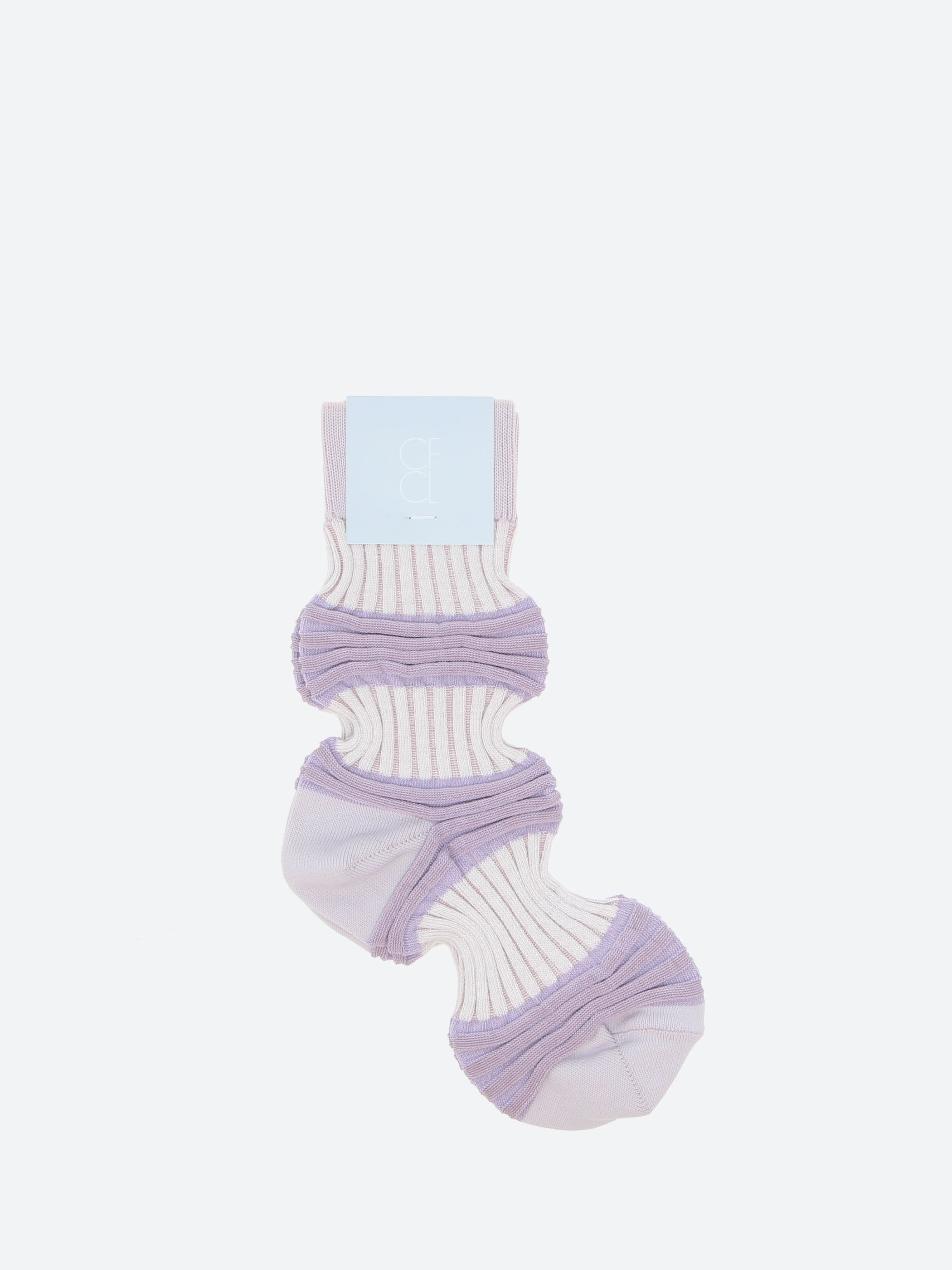 Garter Rib Socks