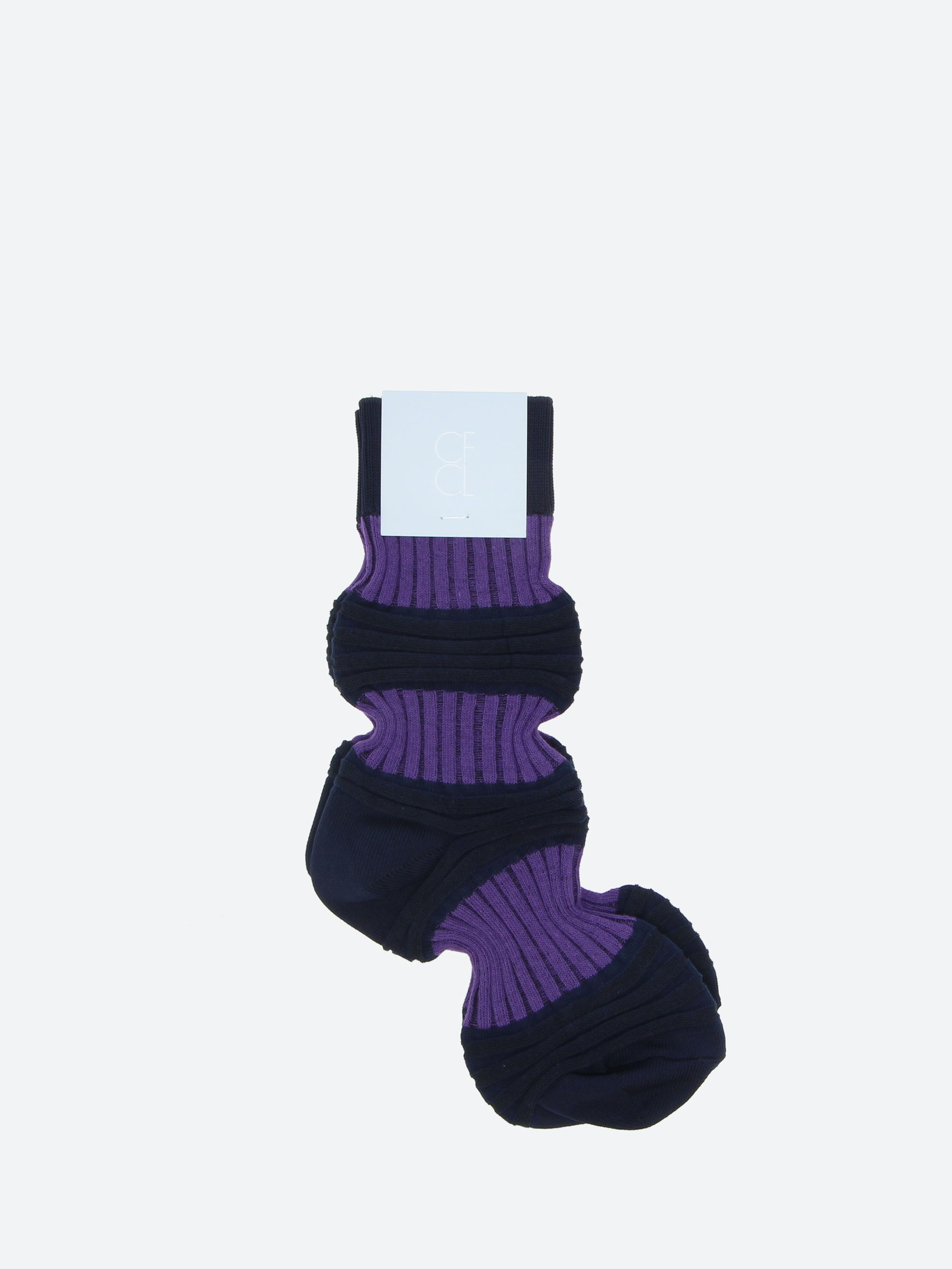 Garter Rib Socks