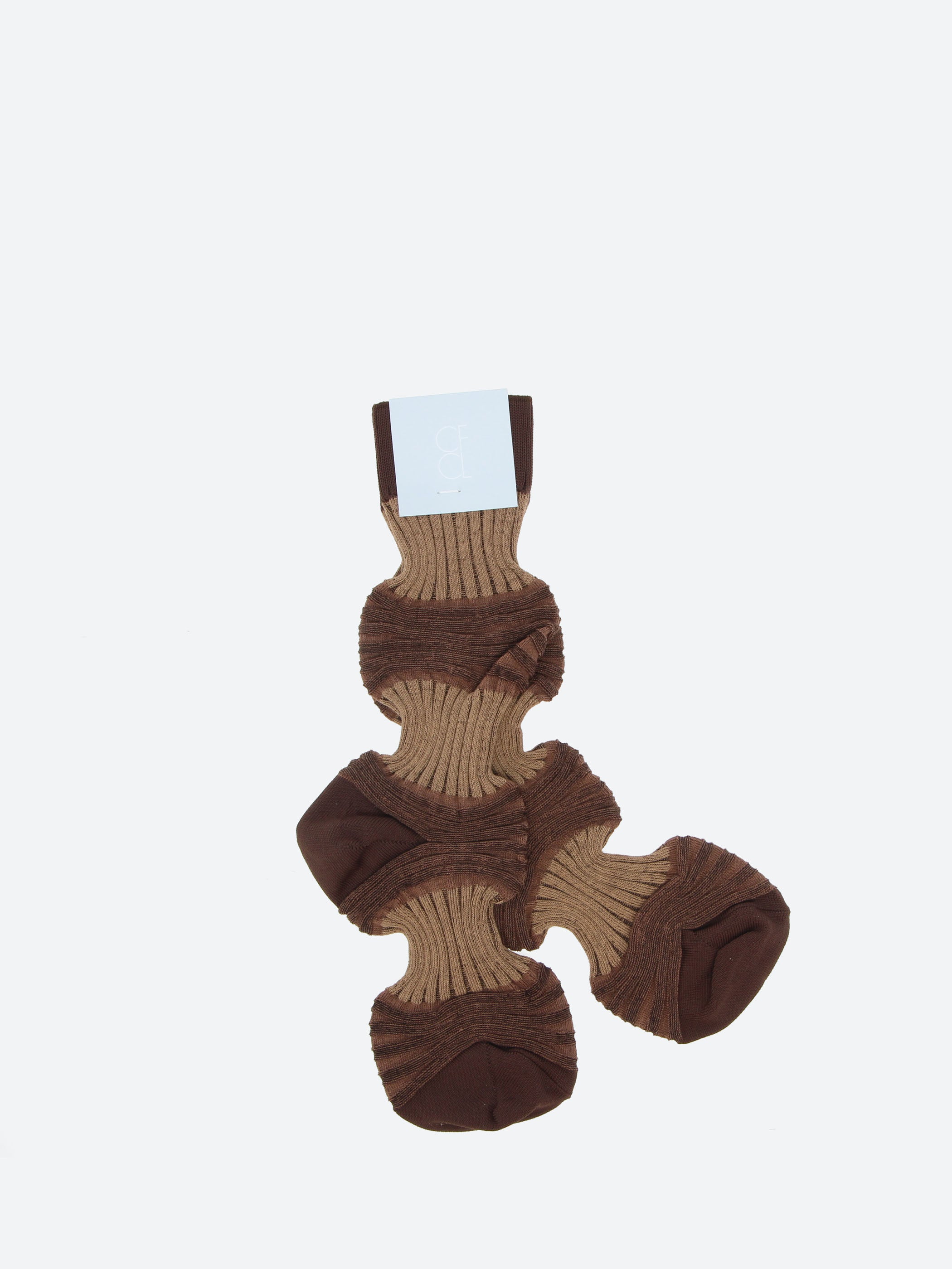 Garter Rib Socks