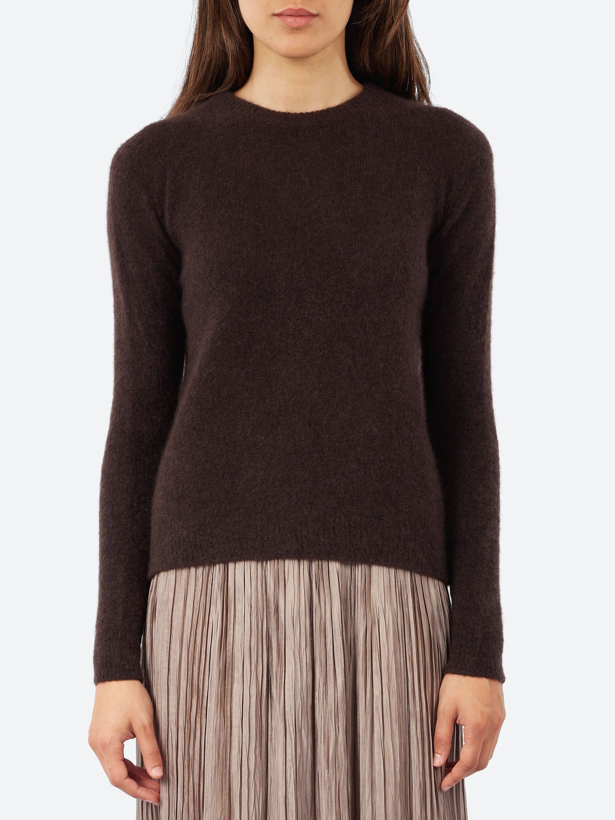 Cashmere and Silk Crewneck