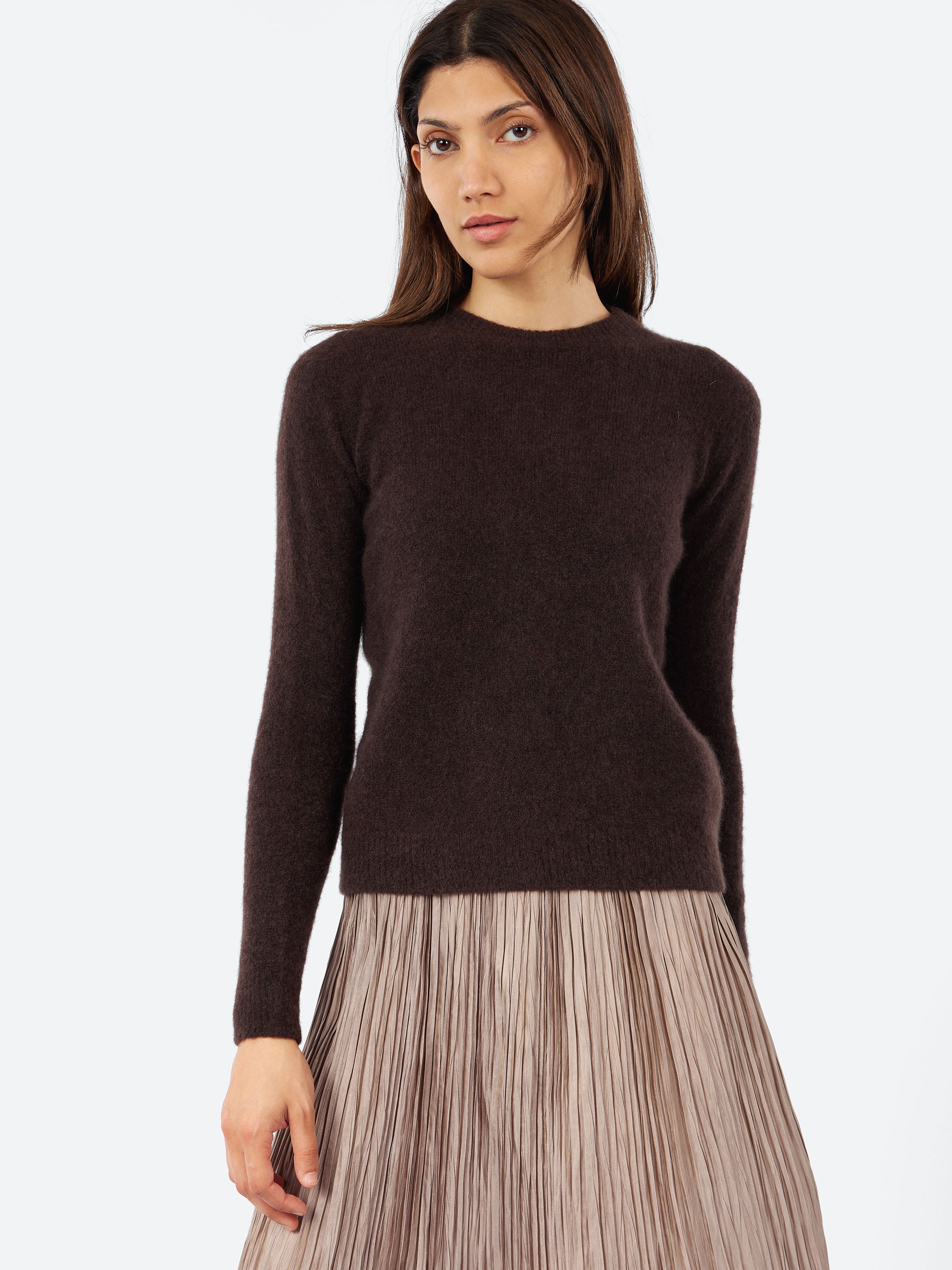 Cashmere and Silk Crewneck