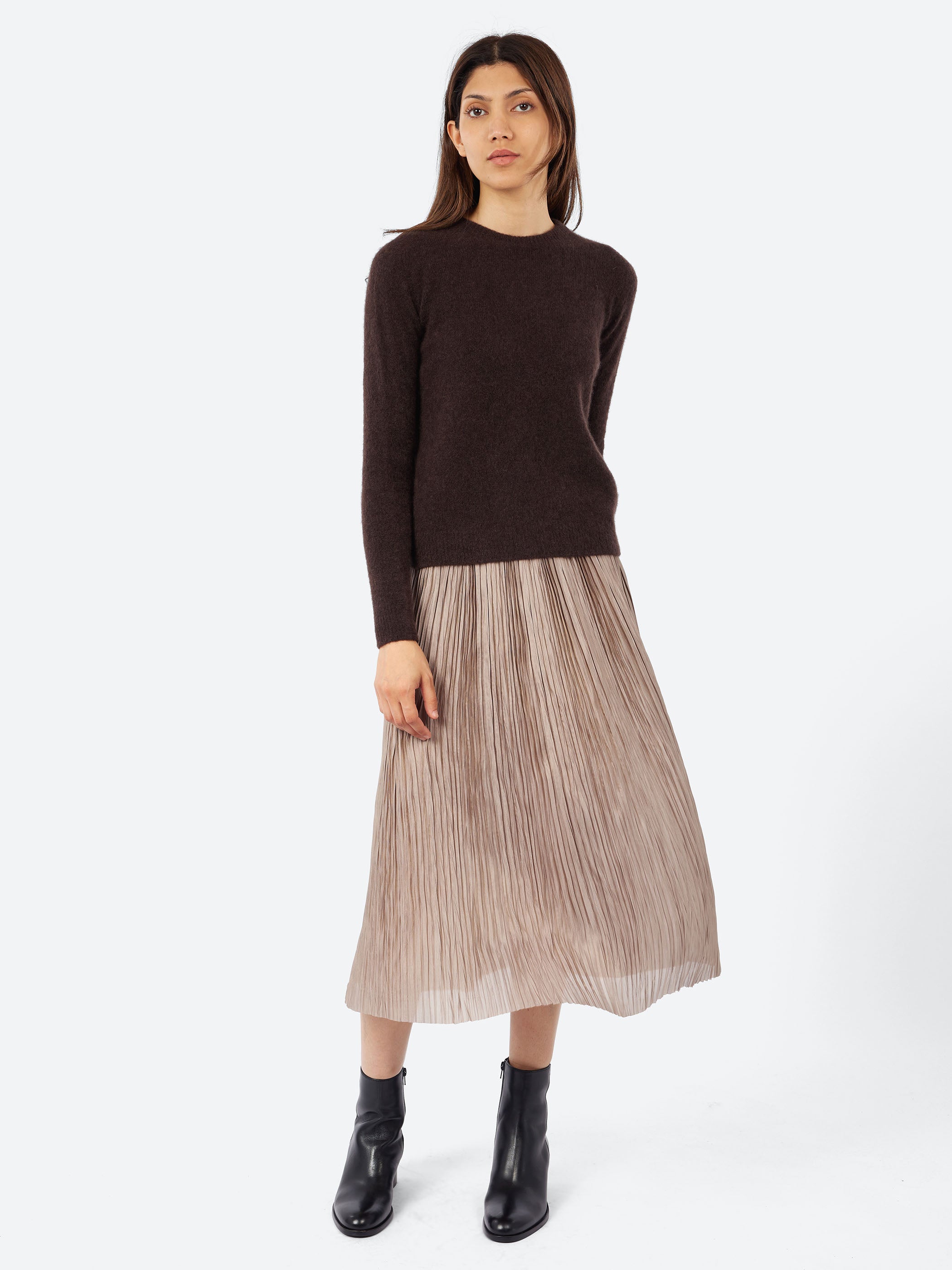 Cashmere and Silk Crewneck