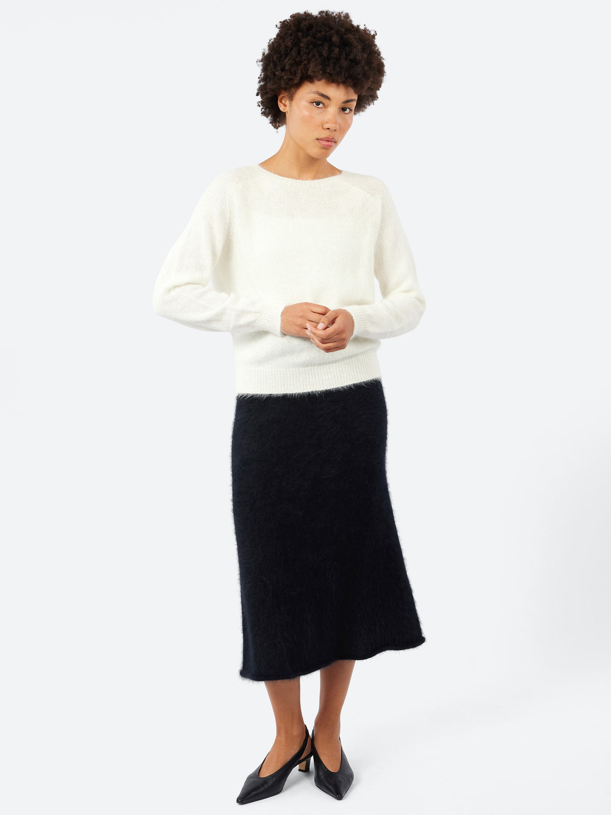 Angora Comfy Crewneck