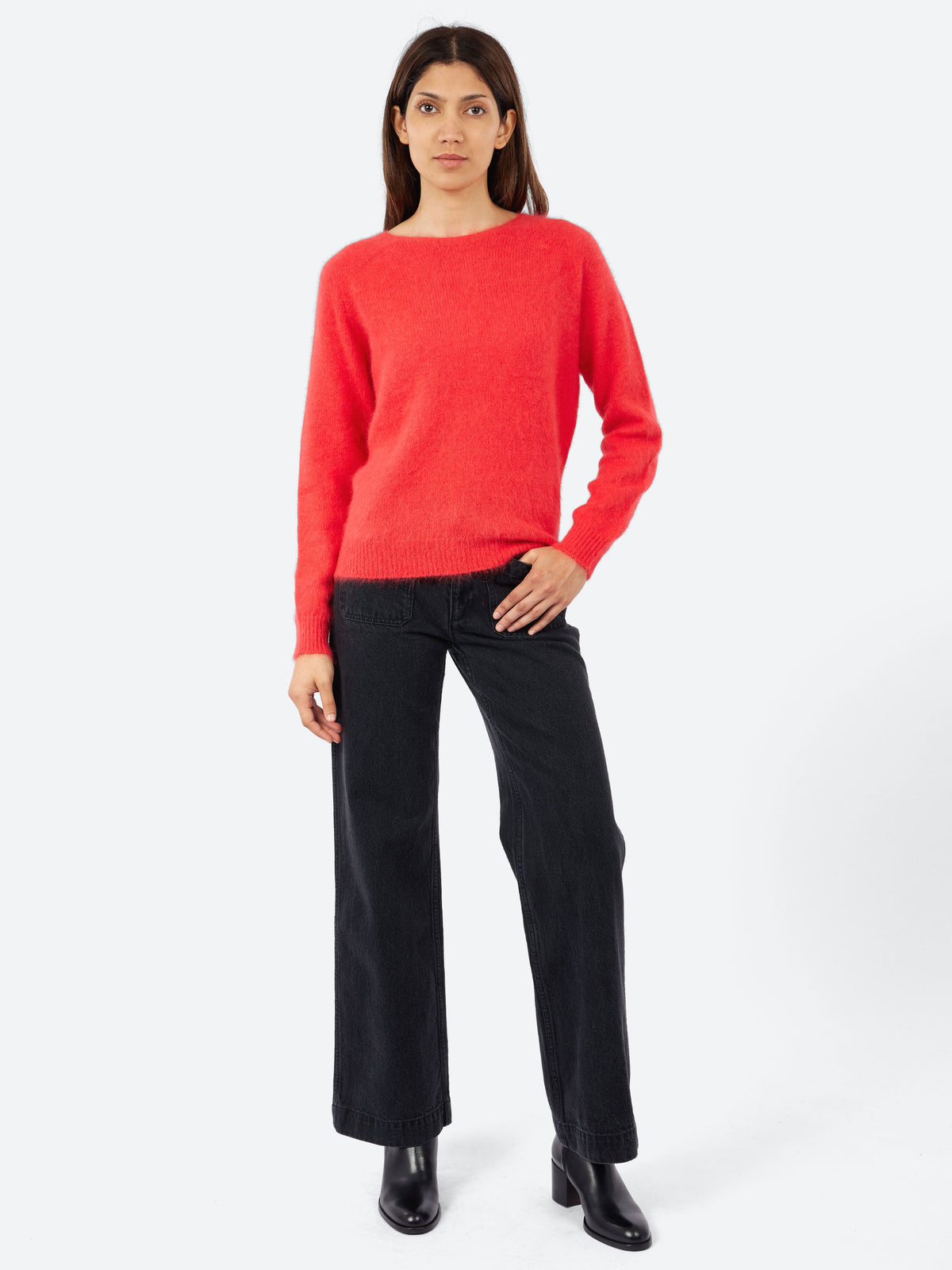 Angora Comfy Crewneck