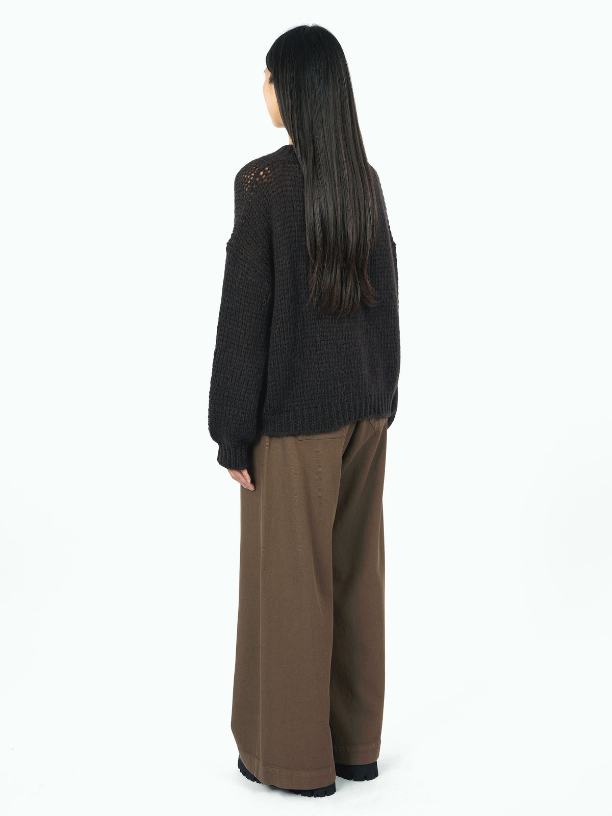 Alpaca V-Neck Sweater