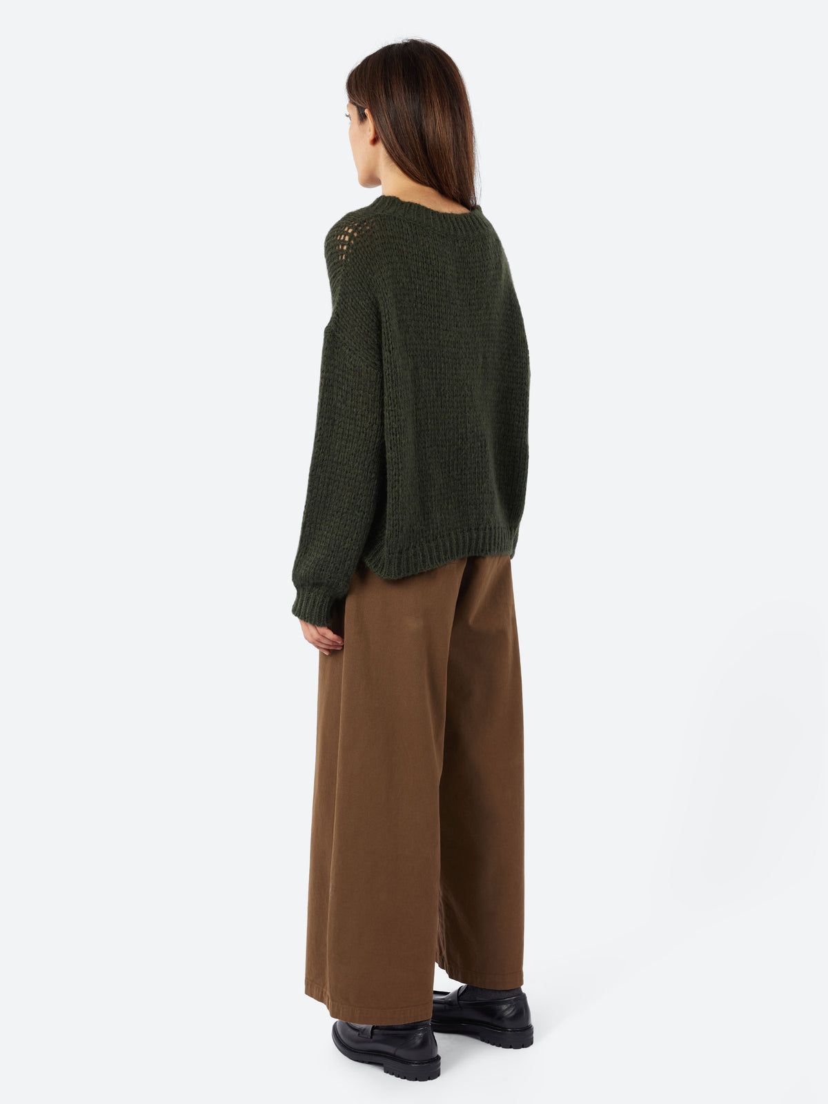 Alpaca V-Neck Sweater
