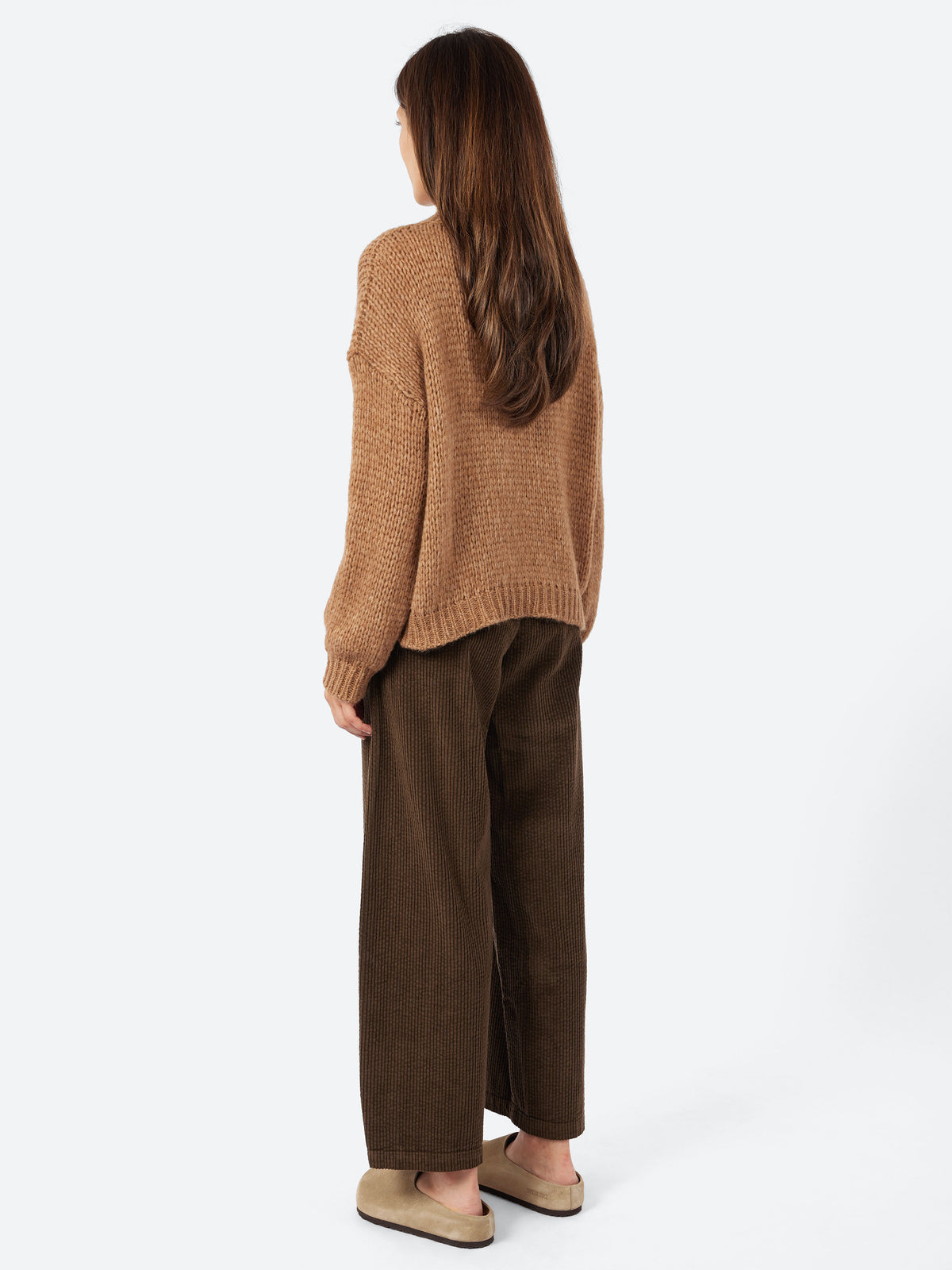 Alpaca V-Neck Sweater