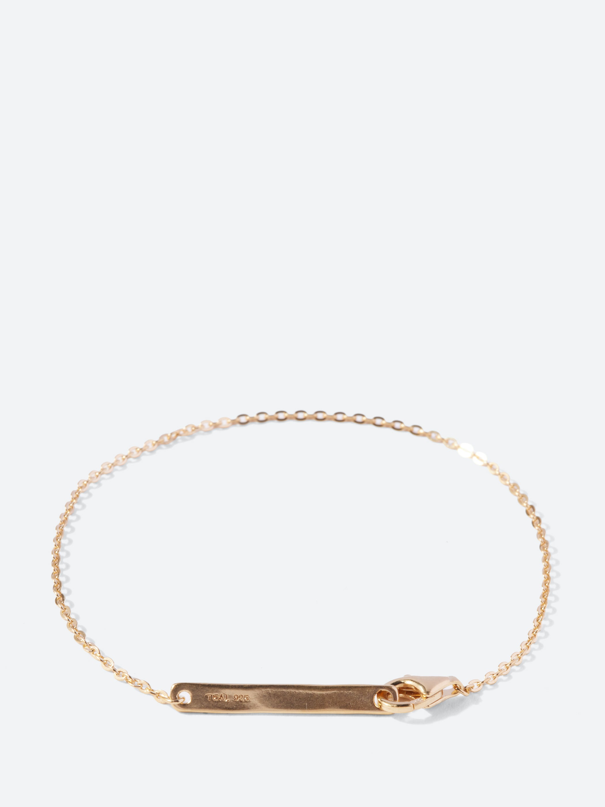 Flat Cable Chain Bracelet