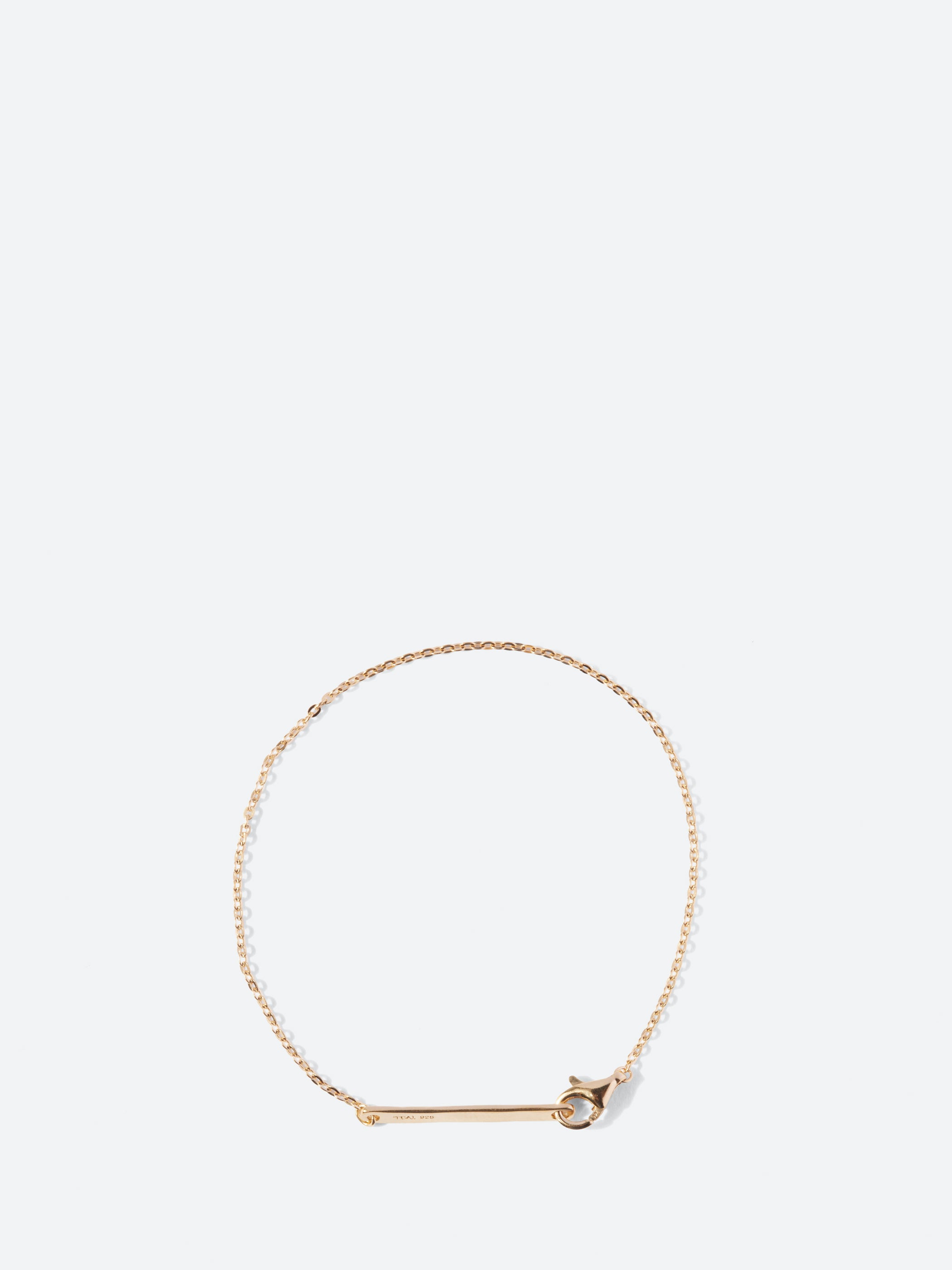 Flat Cable Chain Bracelet