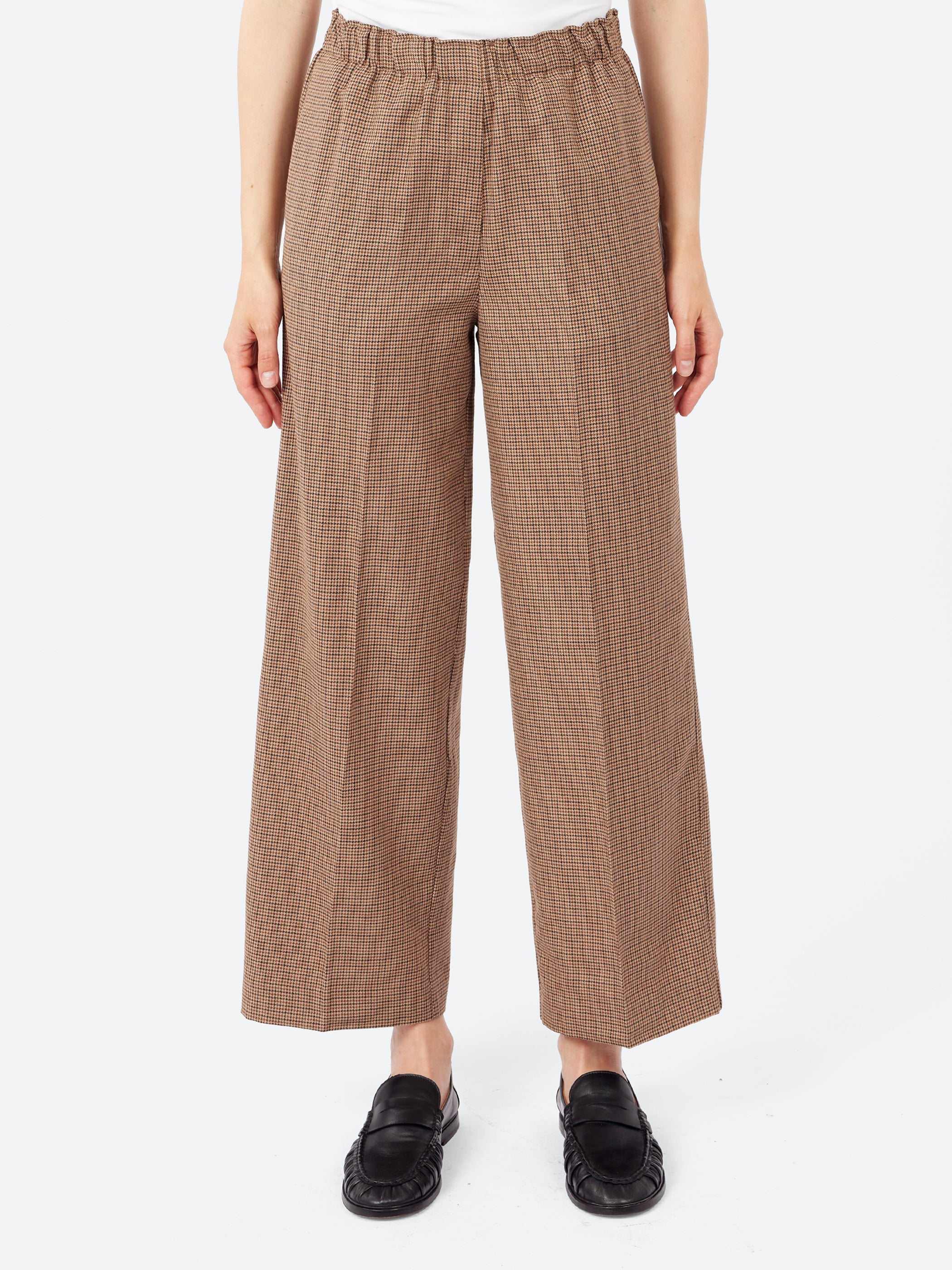 Houndstooth Flannel Pants
