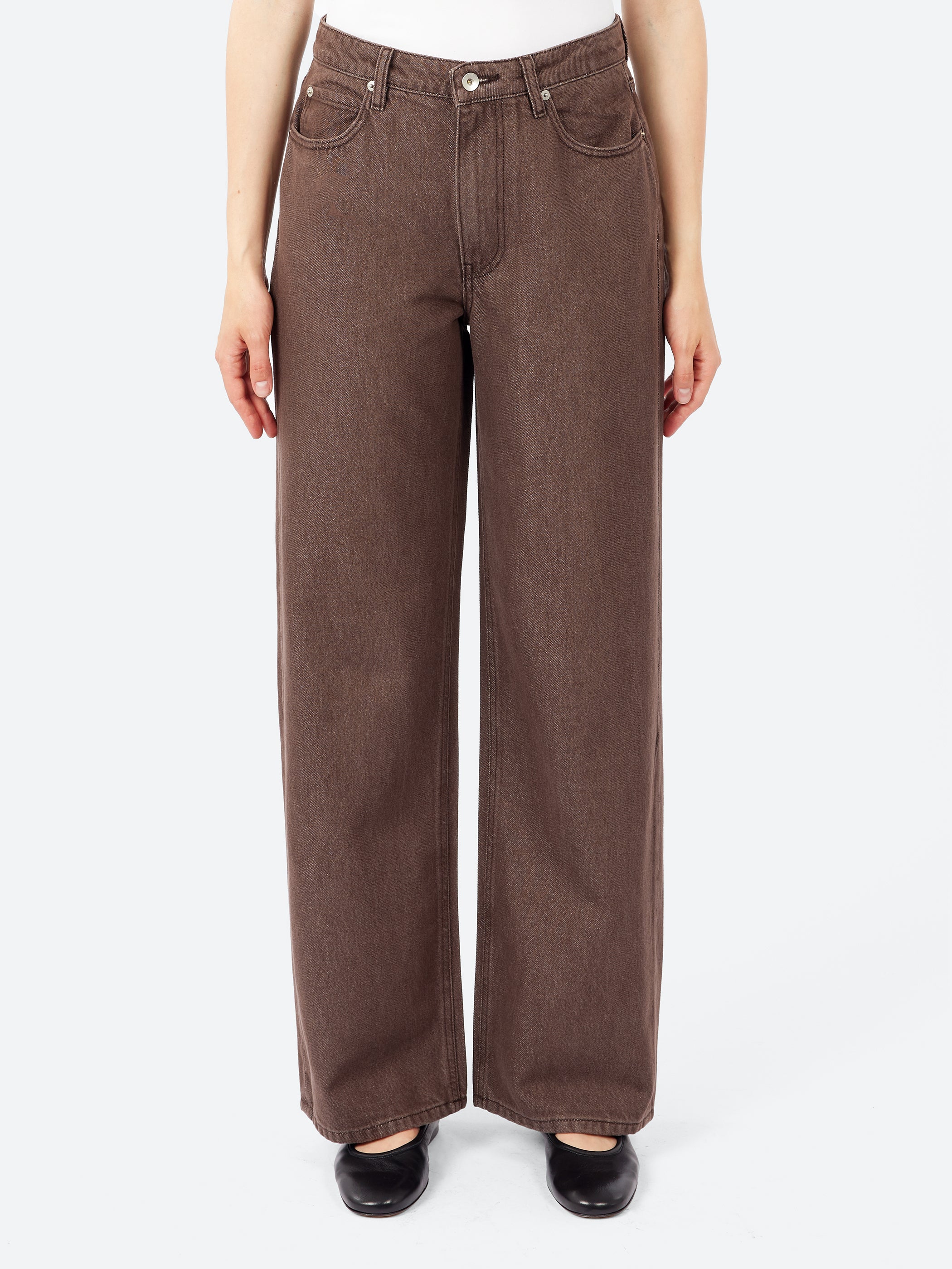 Five Pocket Dyed Jeans