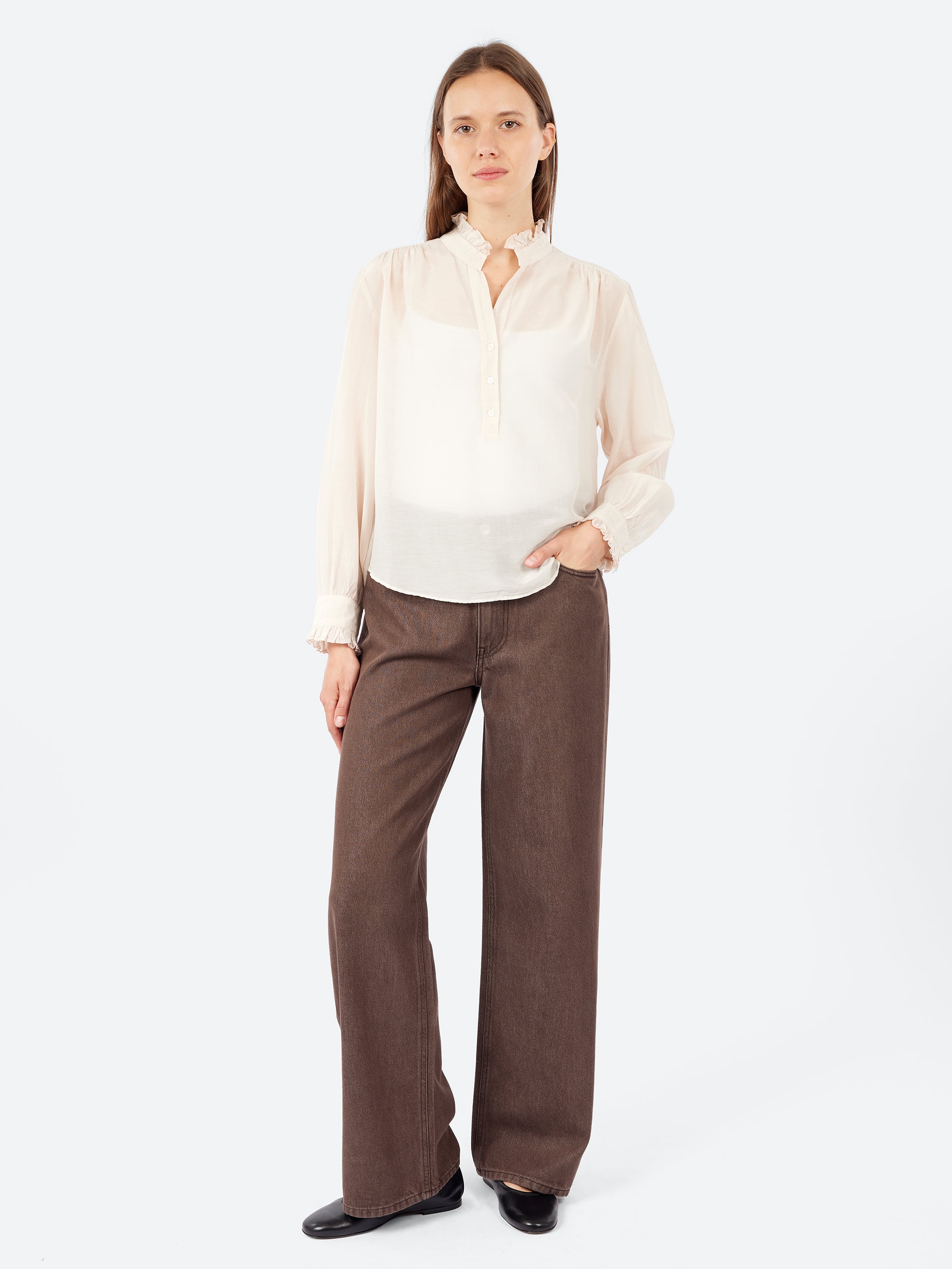 Five Pocket Dyed Jeans