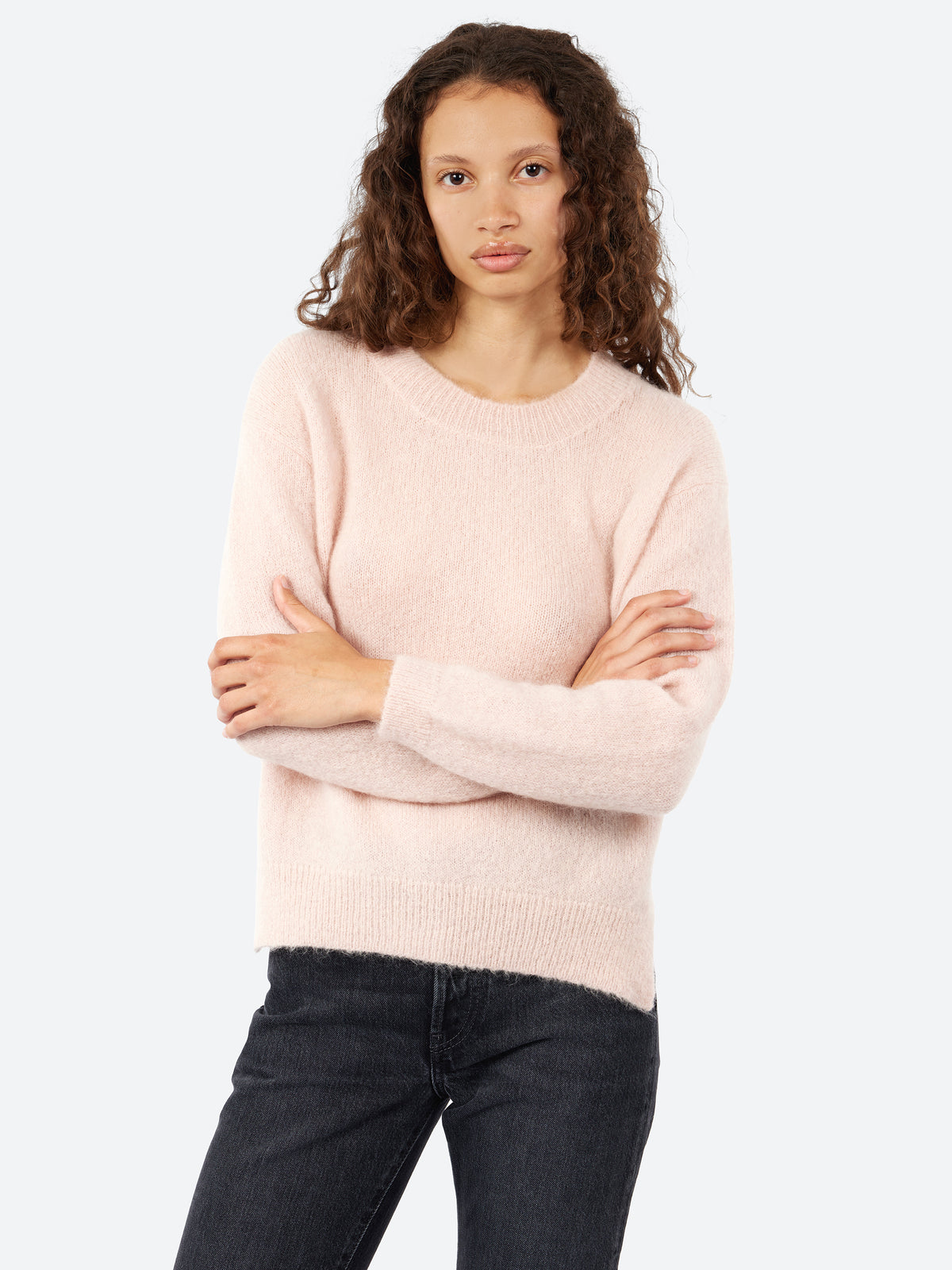Mohair Crewneck Sweater