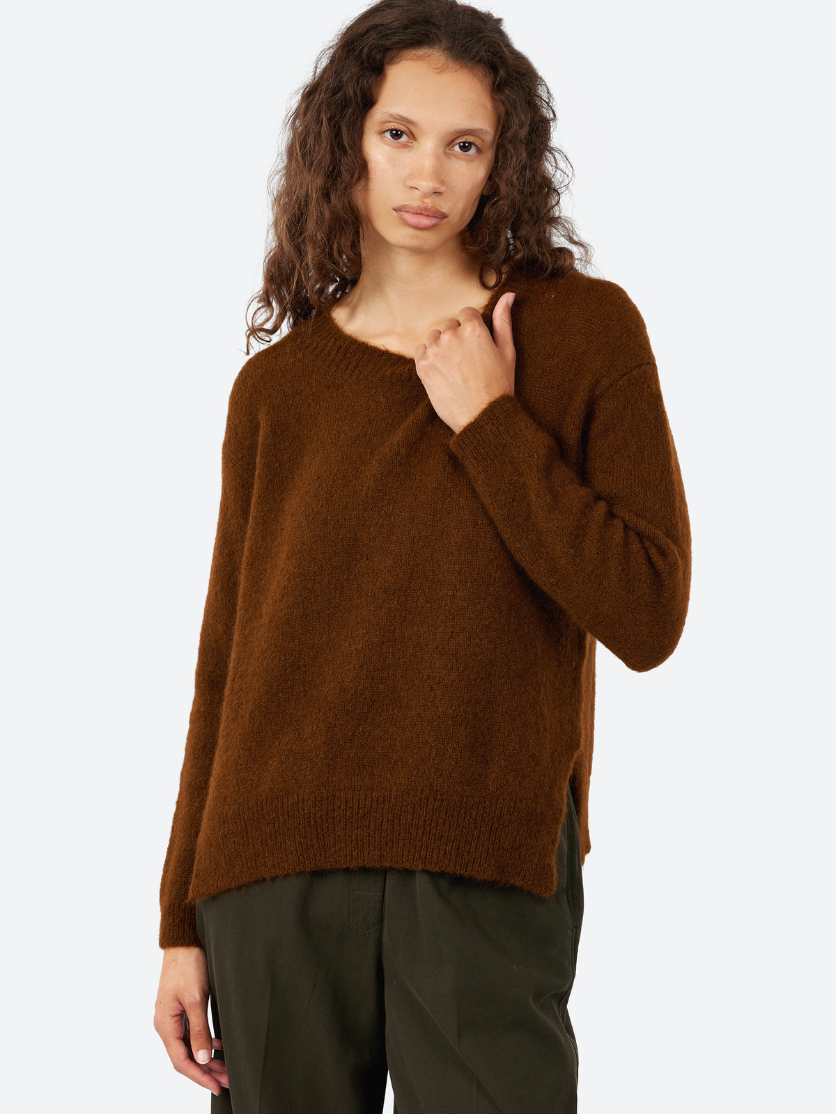 Mohair Crewneck Sweater
