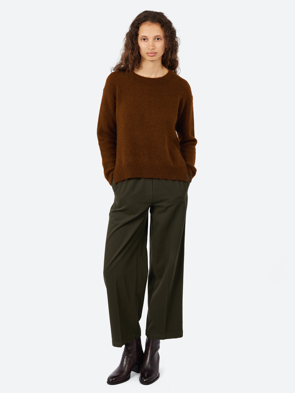 Mohair Crewneck Sweater