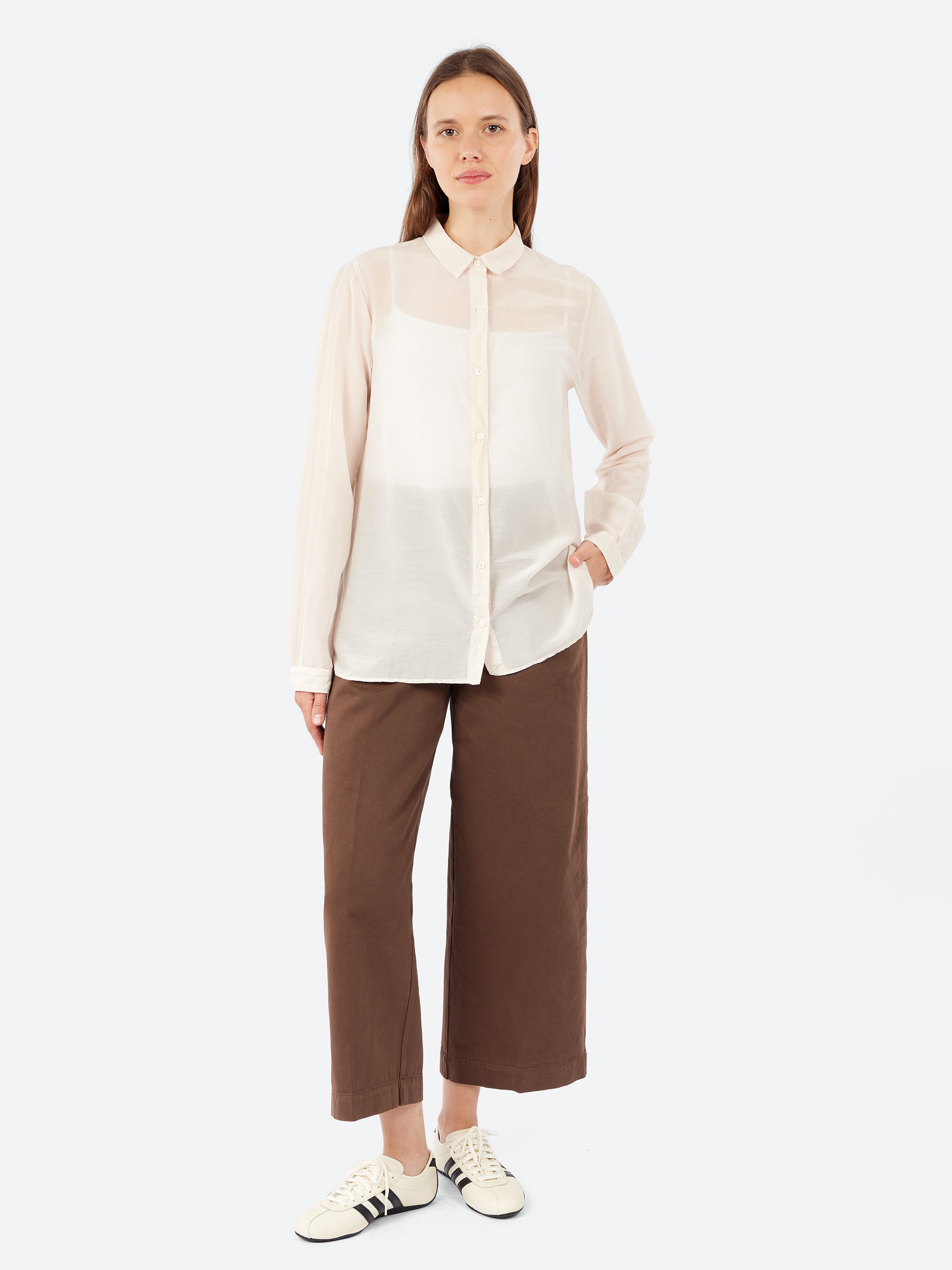 Side-Buttoned Shirt