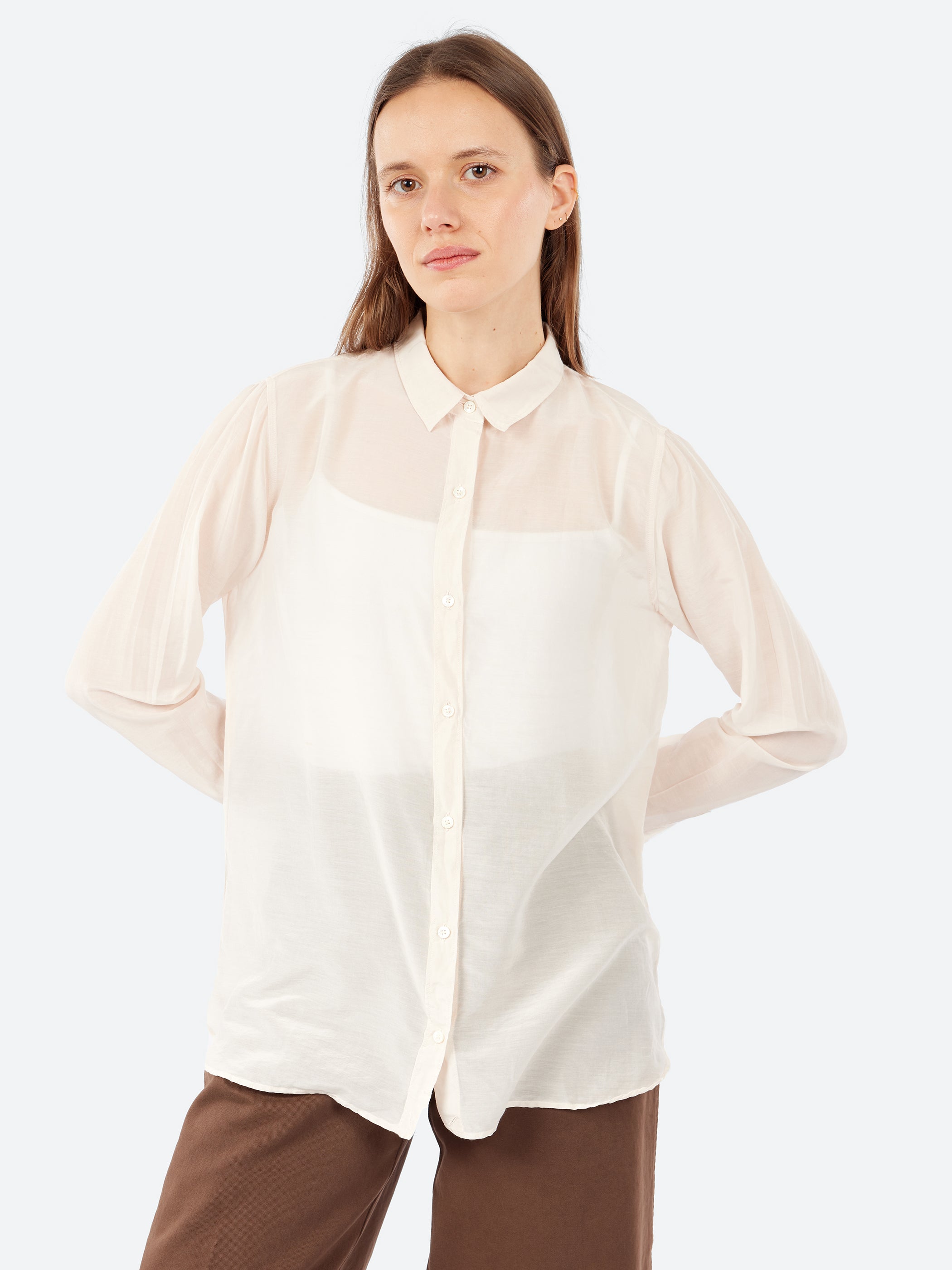 Side-Buttoned Shirt