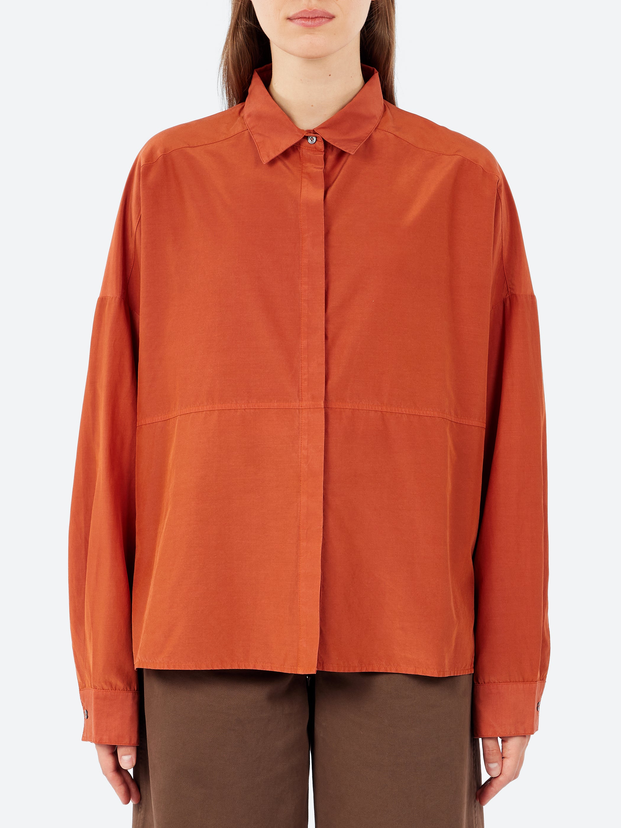 Iconic Cotton and Silk Shirt