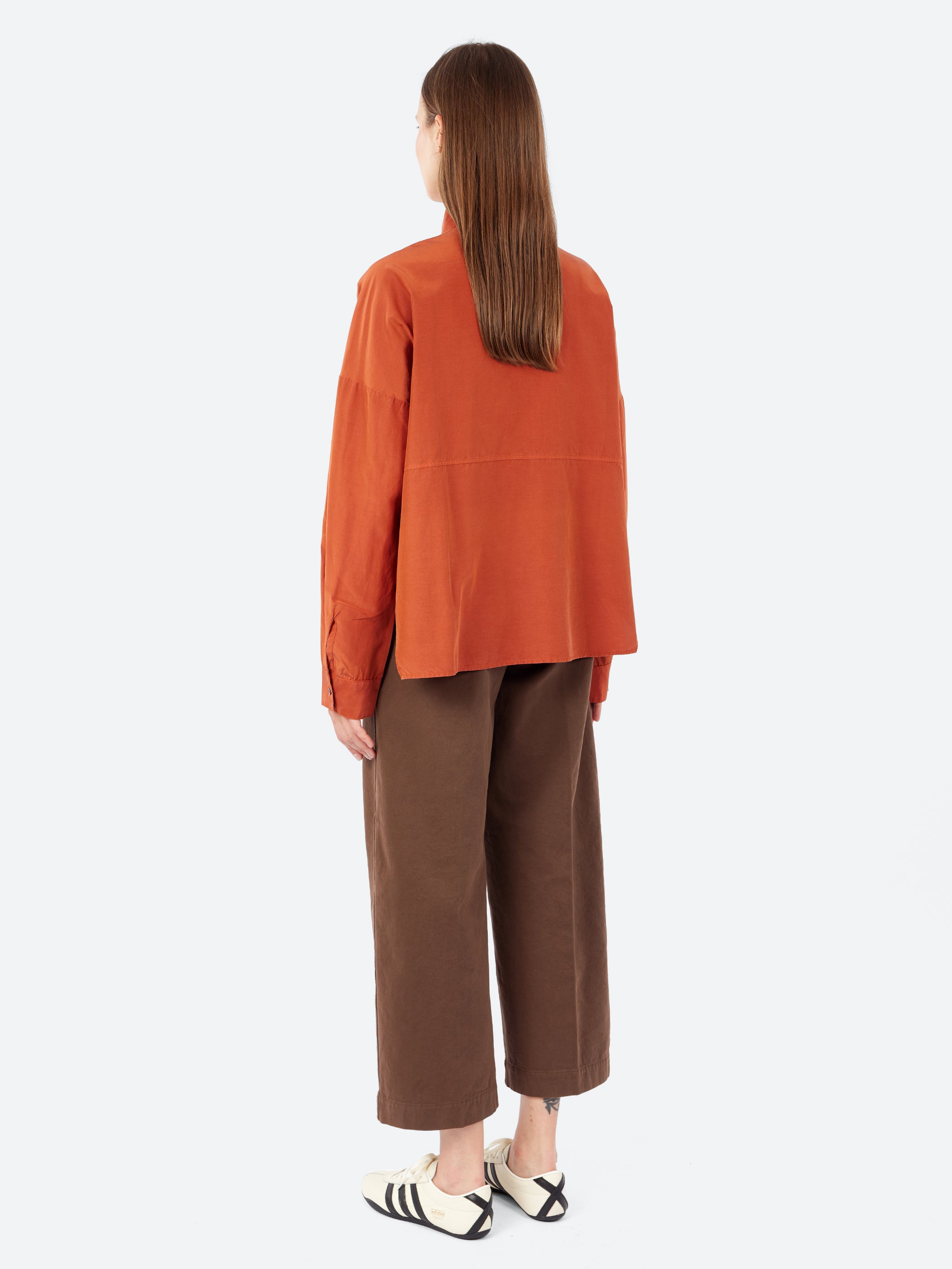 Iconic Cotton and Silk Shirt