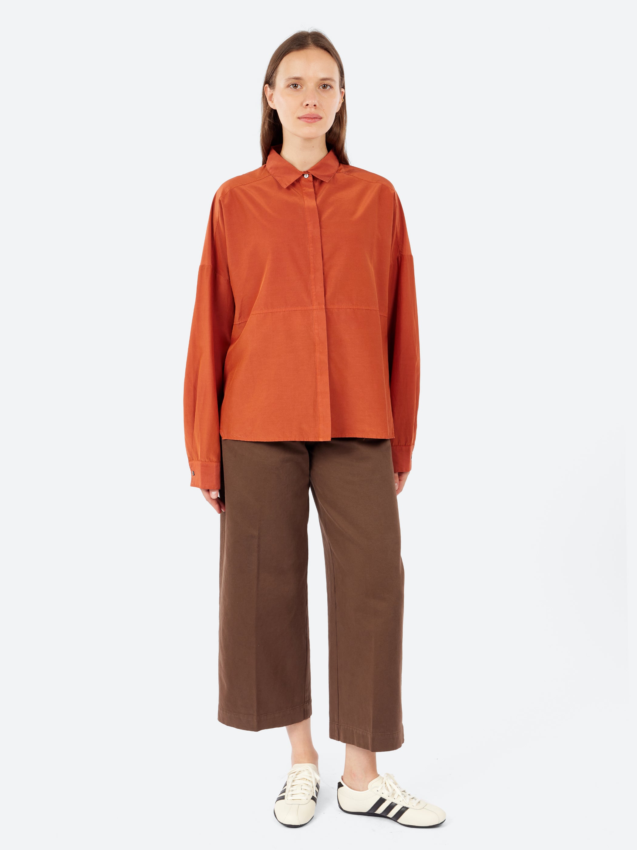Iconic Cotton and Silk Shirt