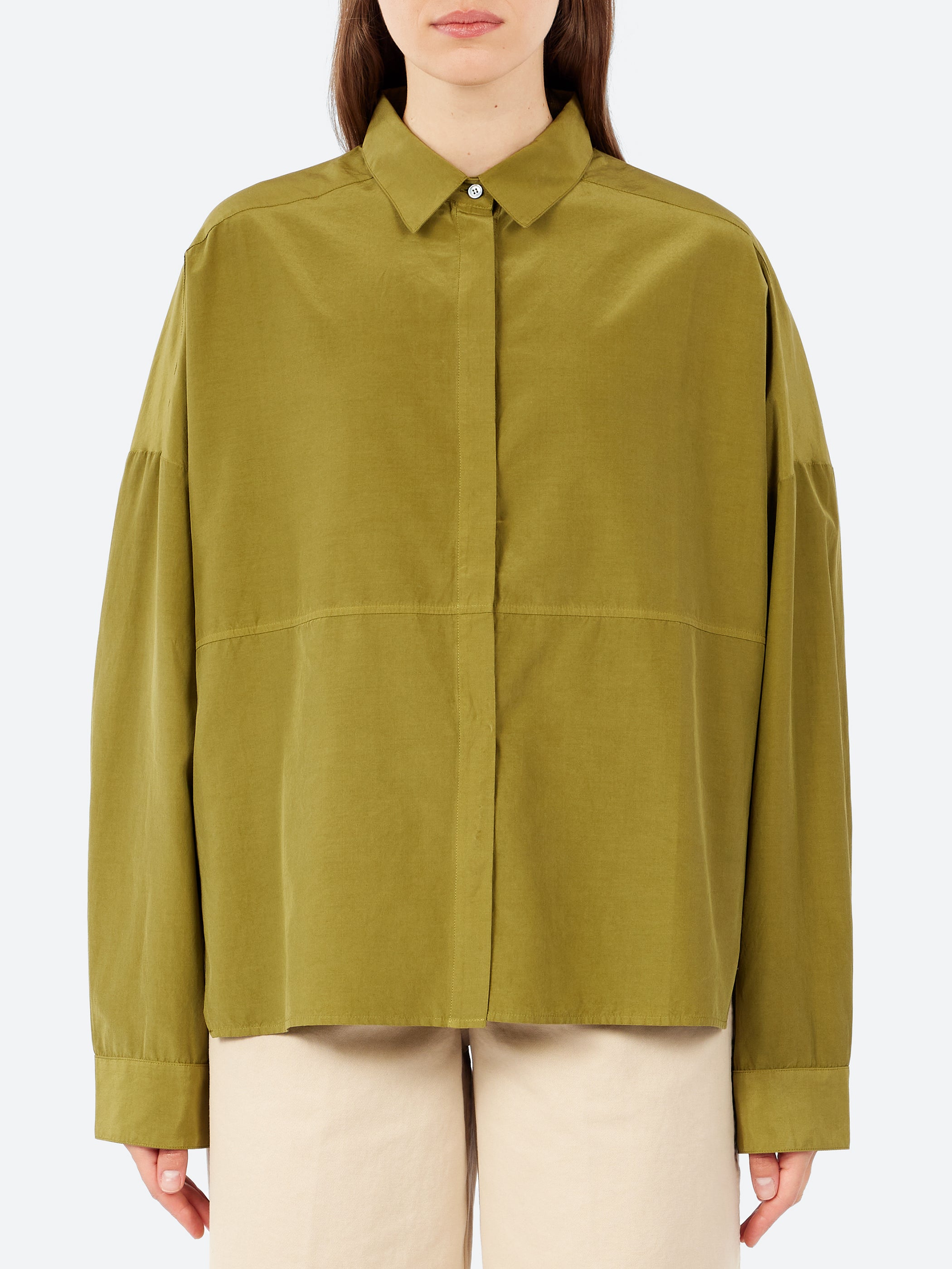 Iconic Cotton and Silk Shirt