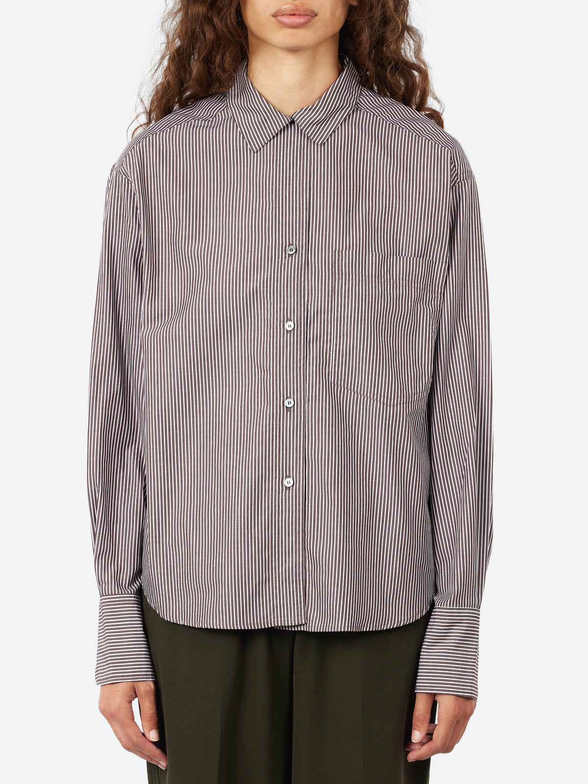 Stripe Poplin Shirt