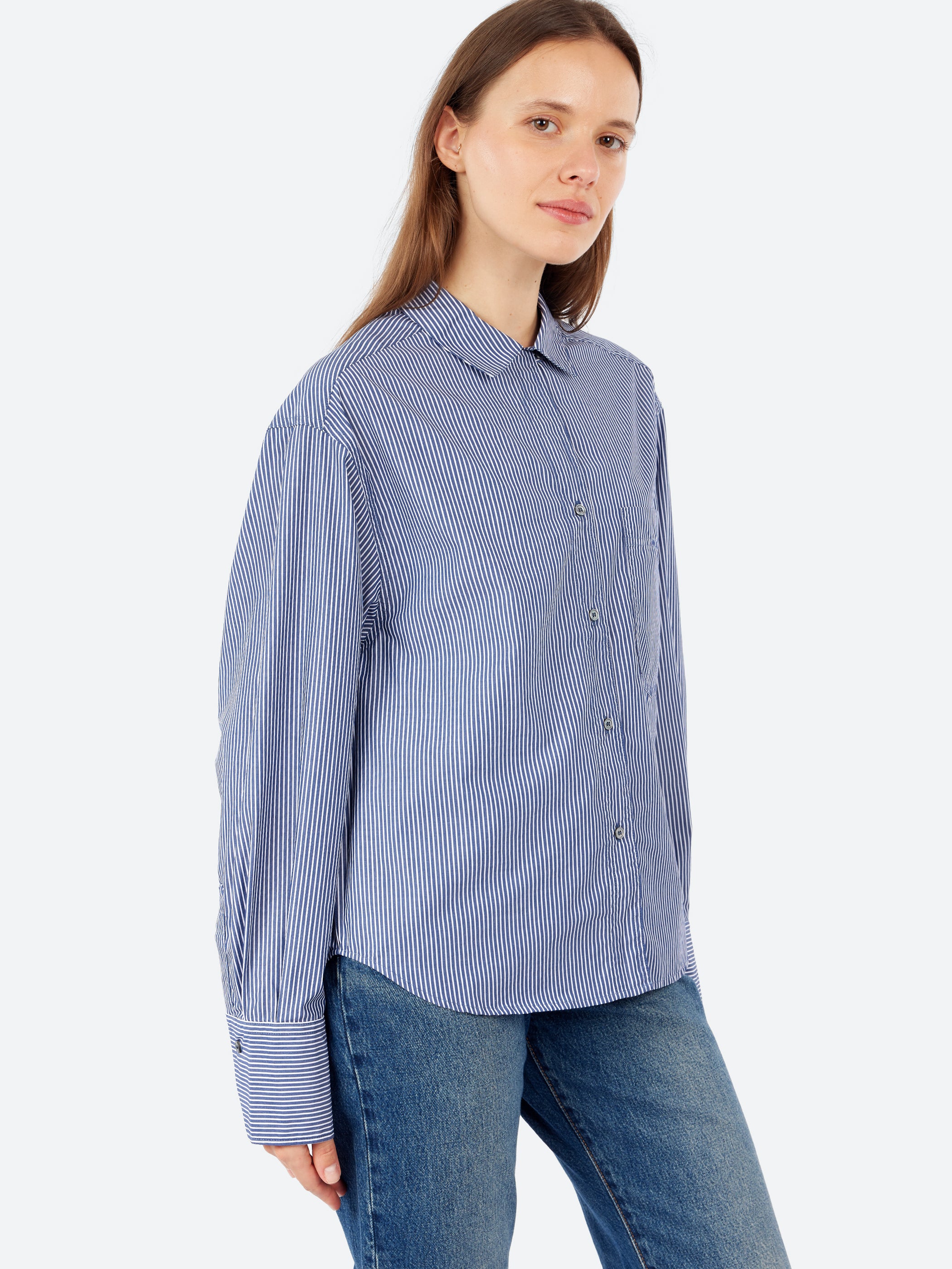 Stripe Poplin Shirt