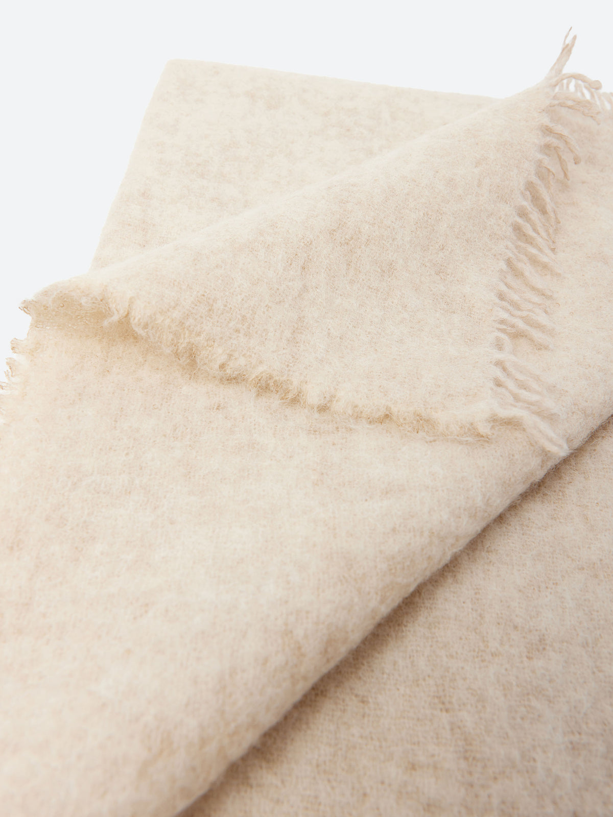 Alpaca and Wool Knit Scarf
