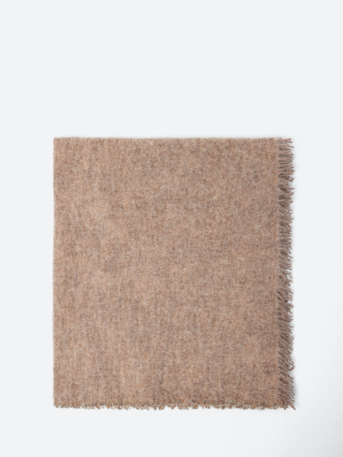 Alpaca and Wool Knit Scarf