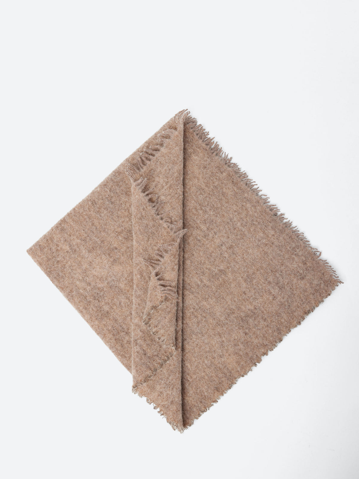 Alpaca and Wool Knit Scarf