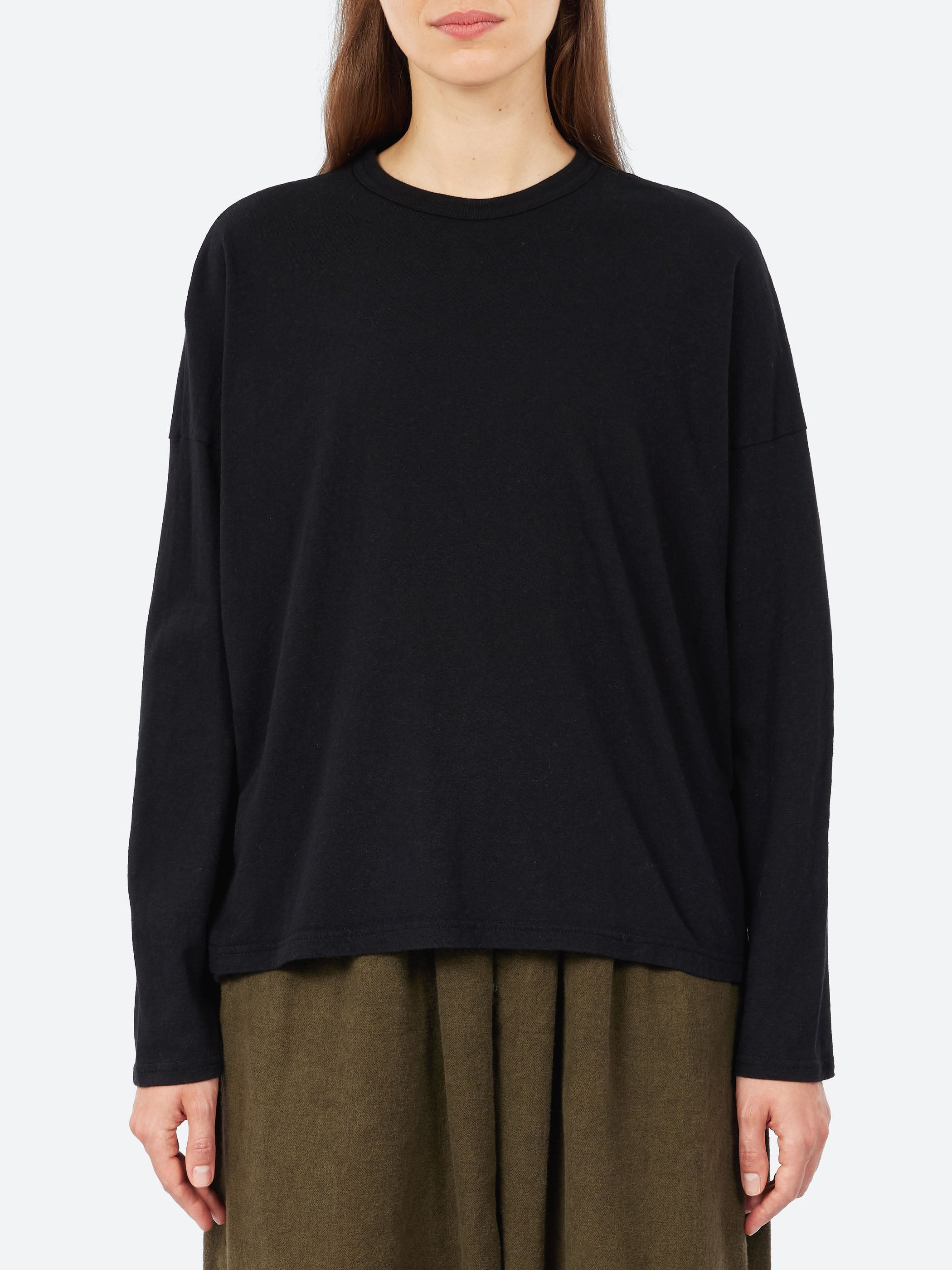 Recycled Jersey Long Sleeve Shirt