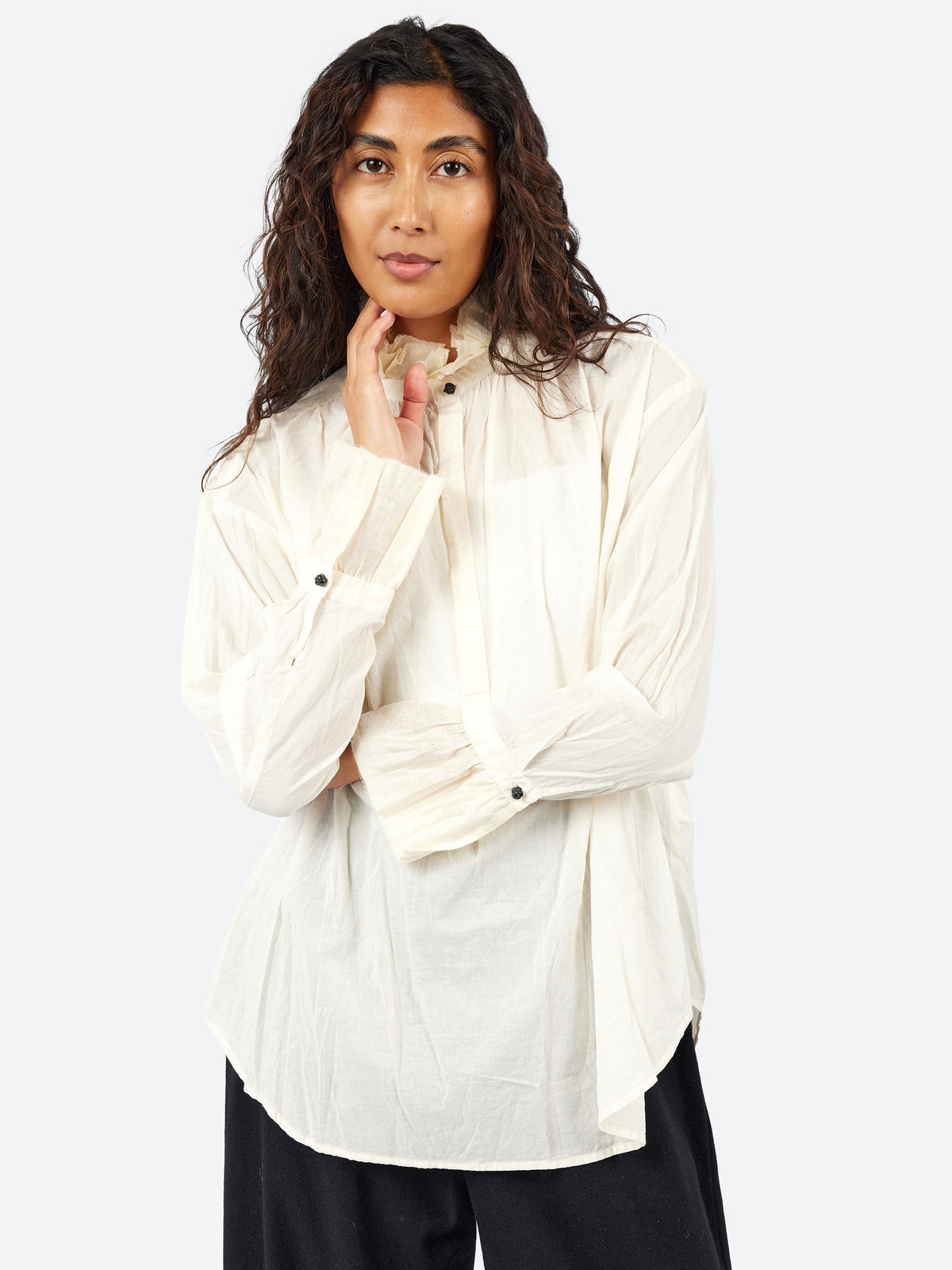 Ruffle Blouse