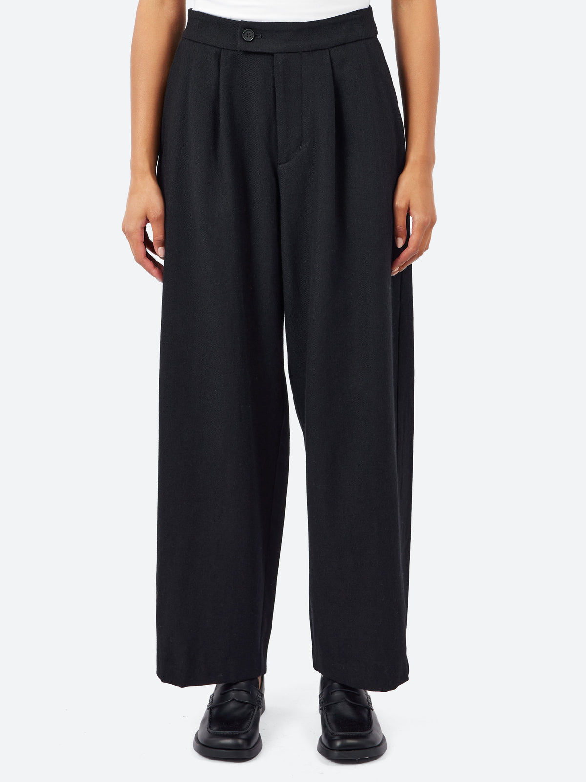 Wide Pleat Pants