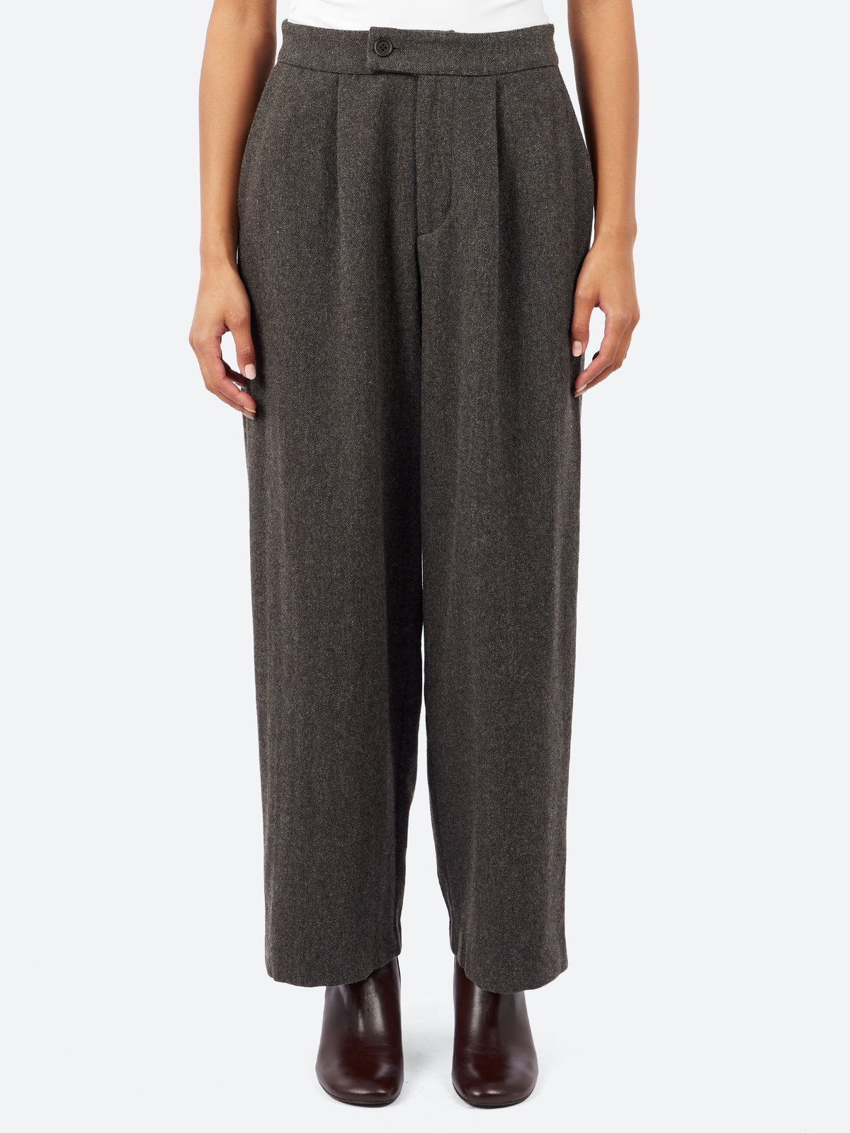 Wide Pleat Pants