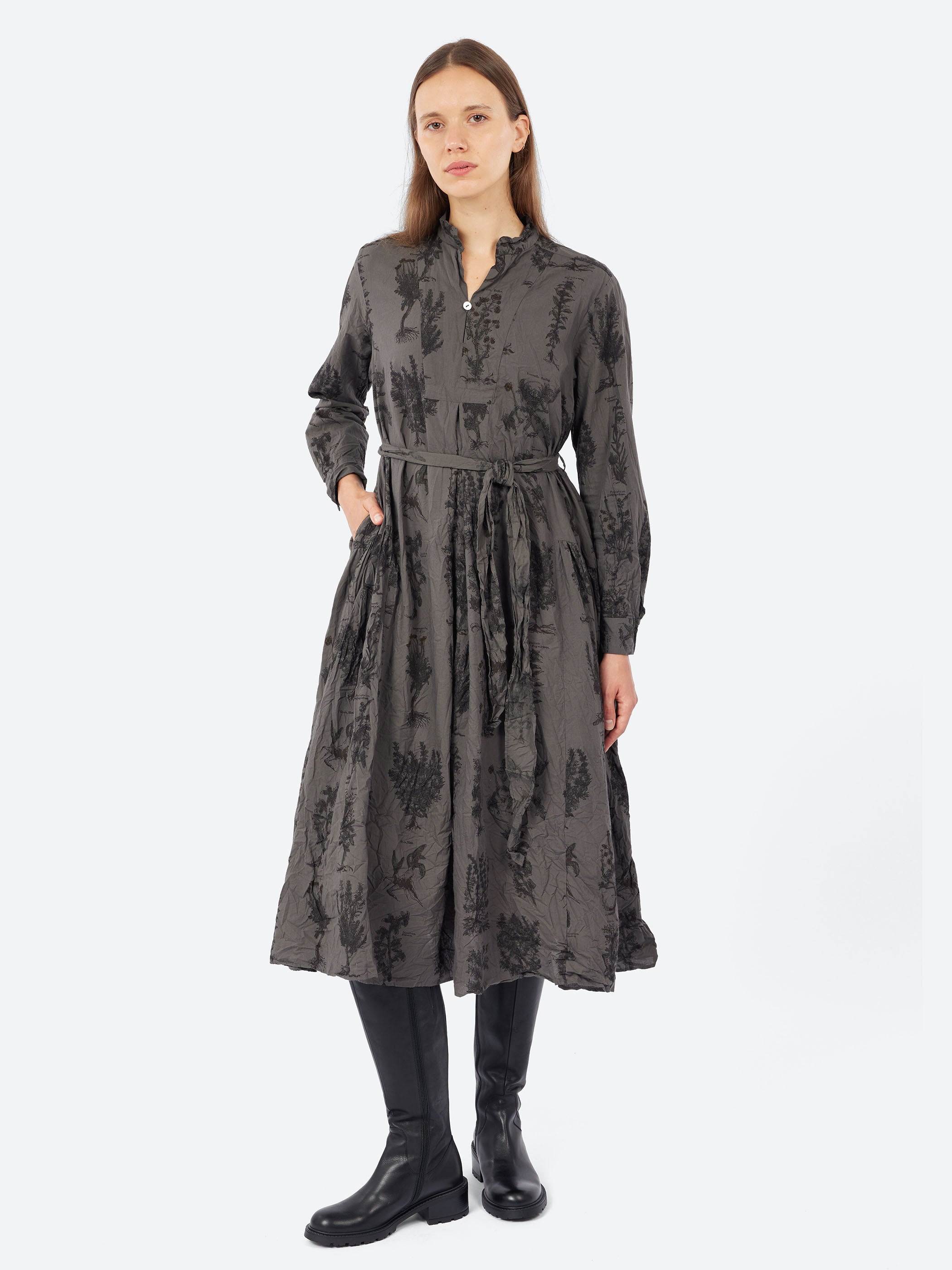 Herbal Print Dress