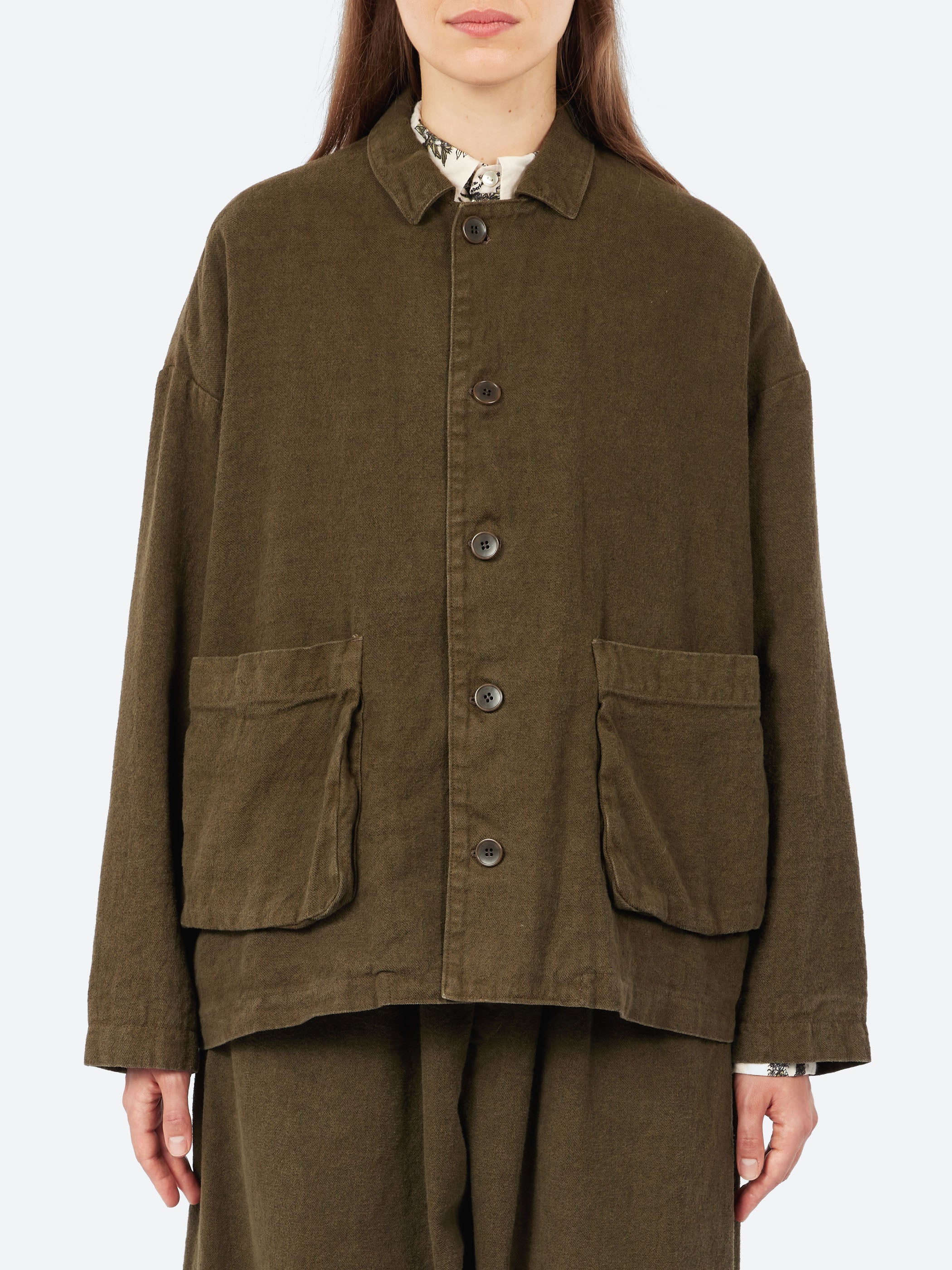Relaxed Coverall Jacket