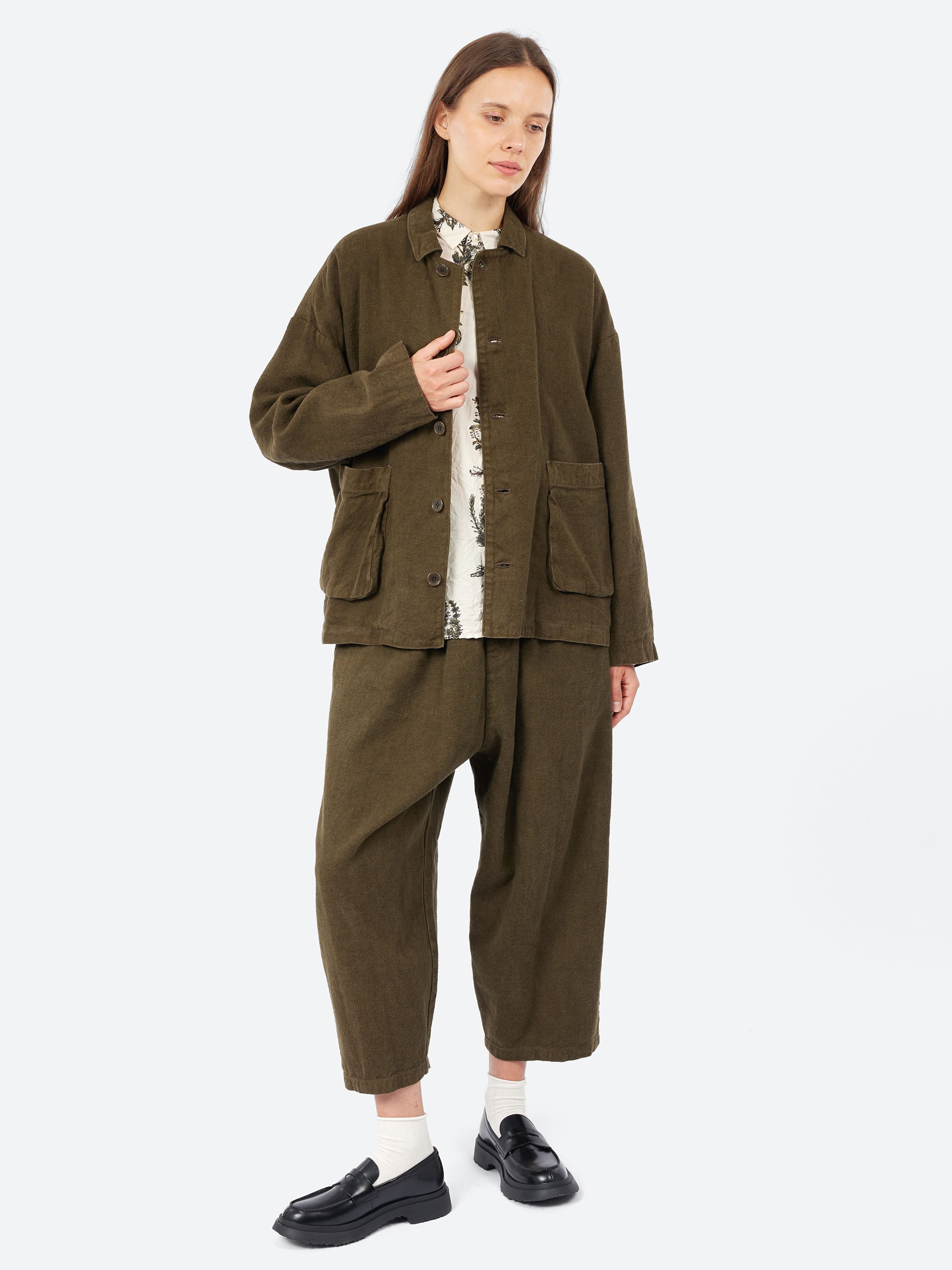 Relaxed Coverall Jacket