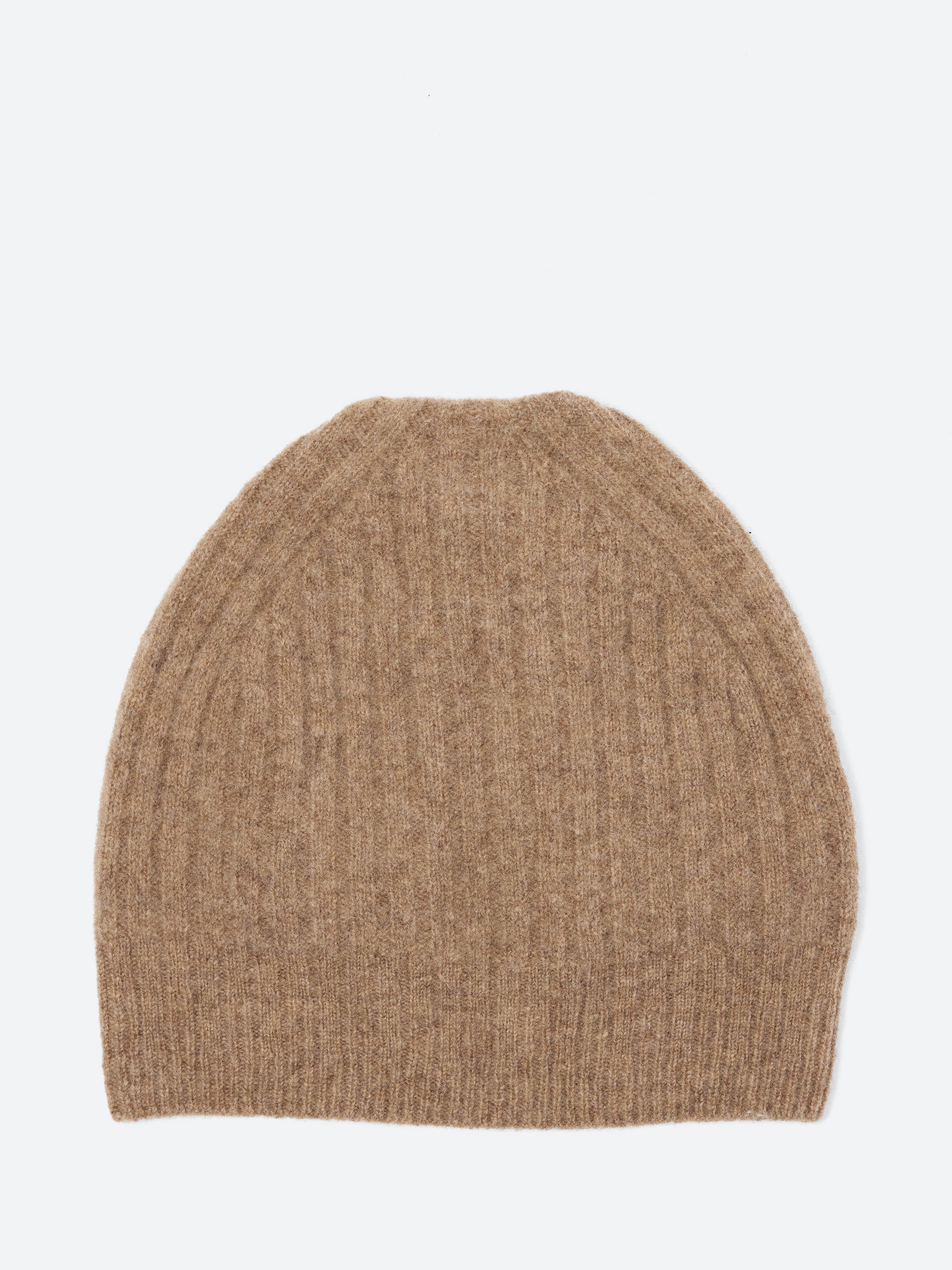 Wool Ribbed Beanie