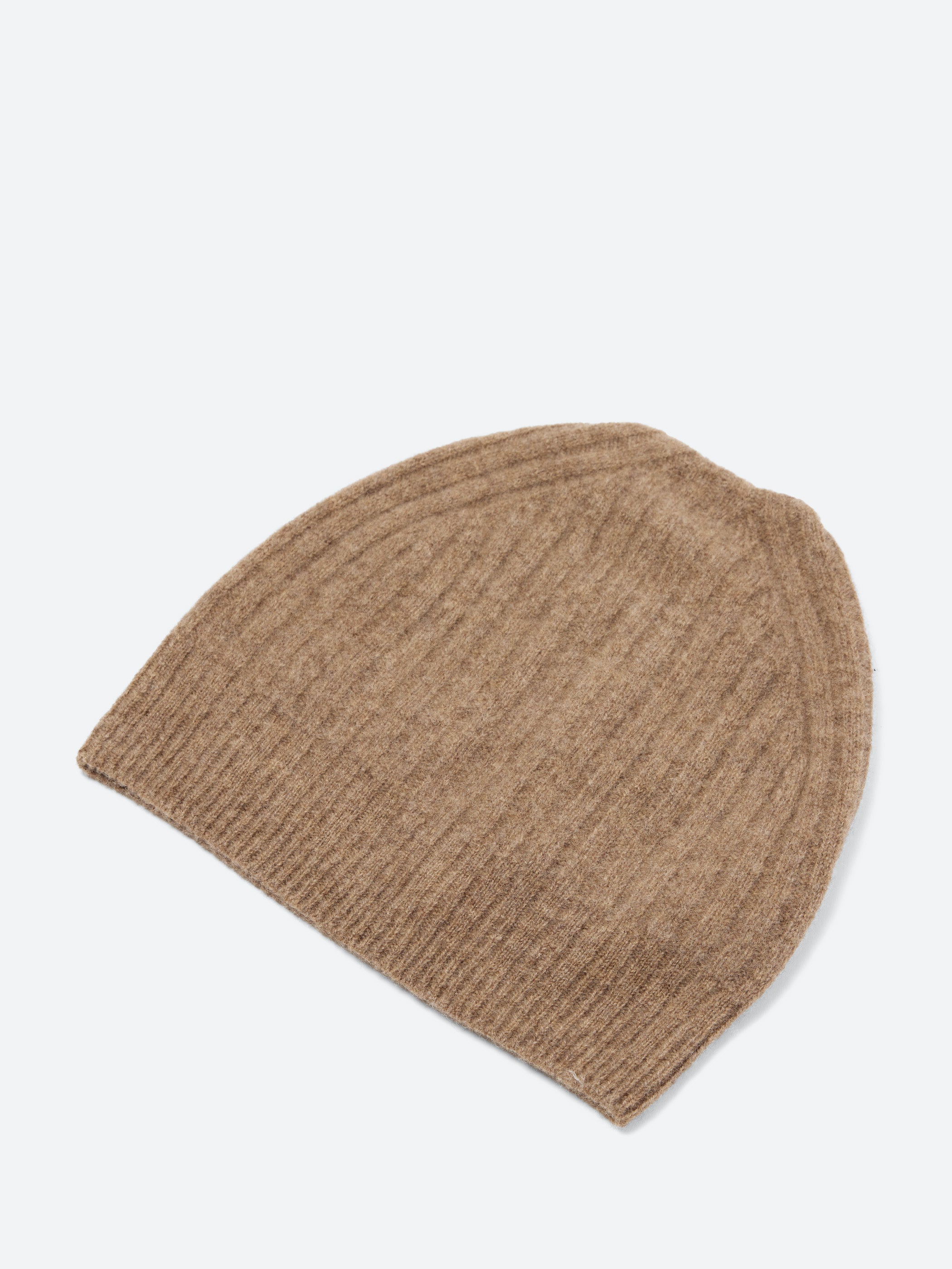 Wool Ribbed Beanie