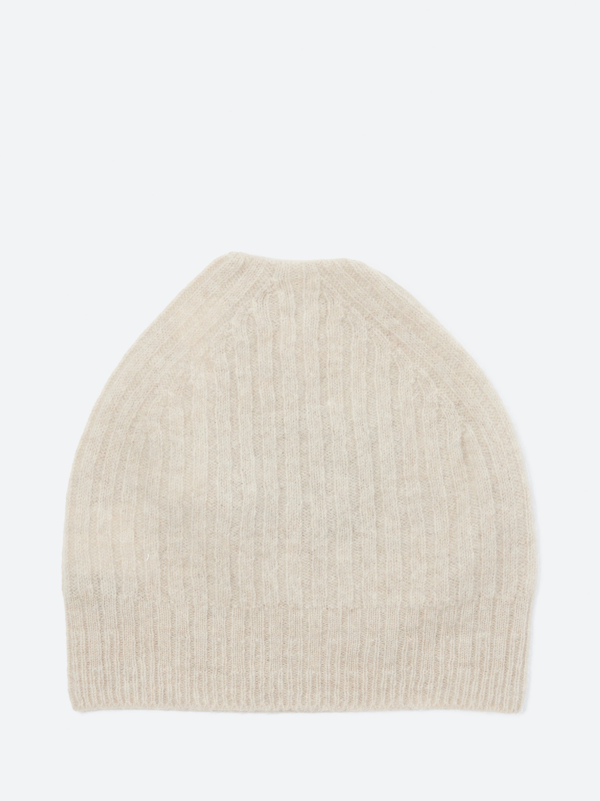 Wool Ribbed Beanie