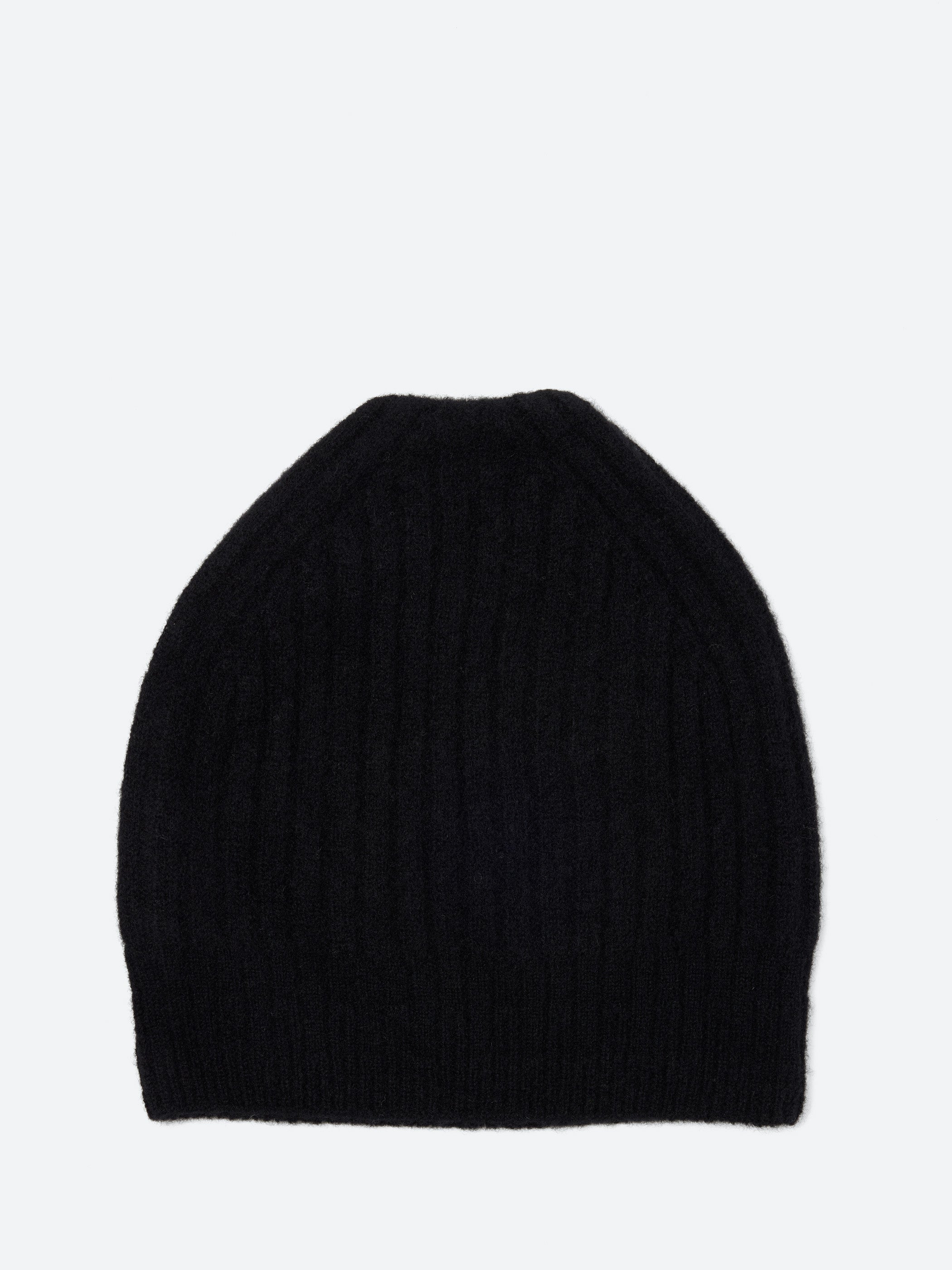 Wool Ribbed Beanie