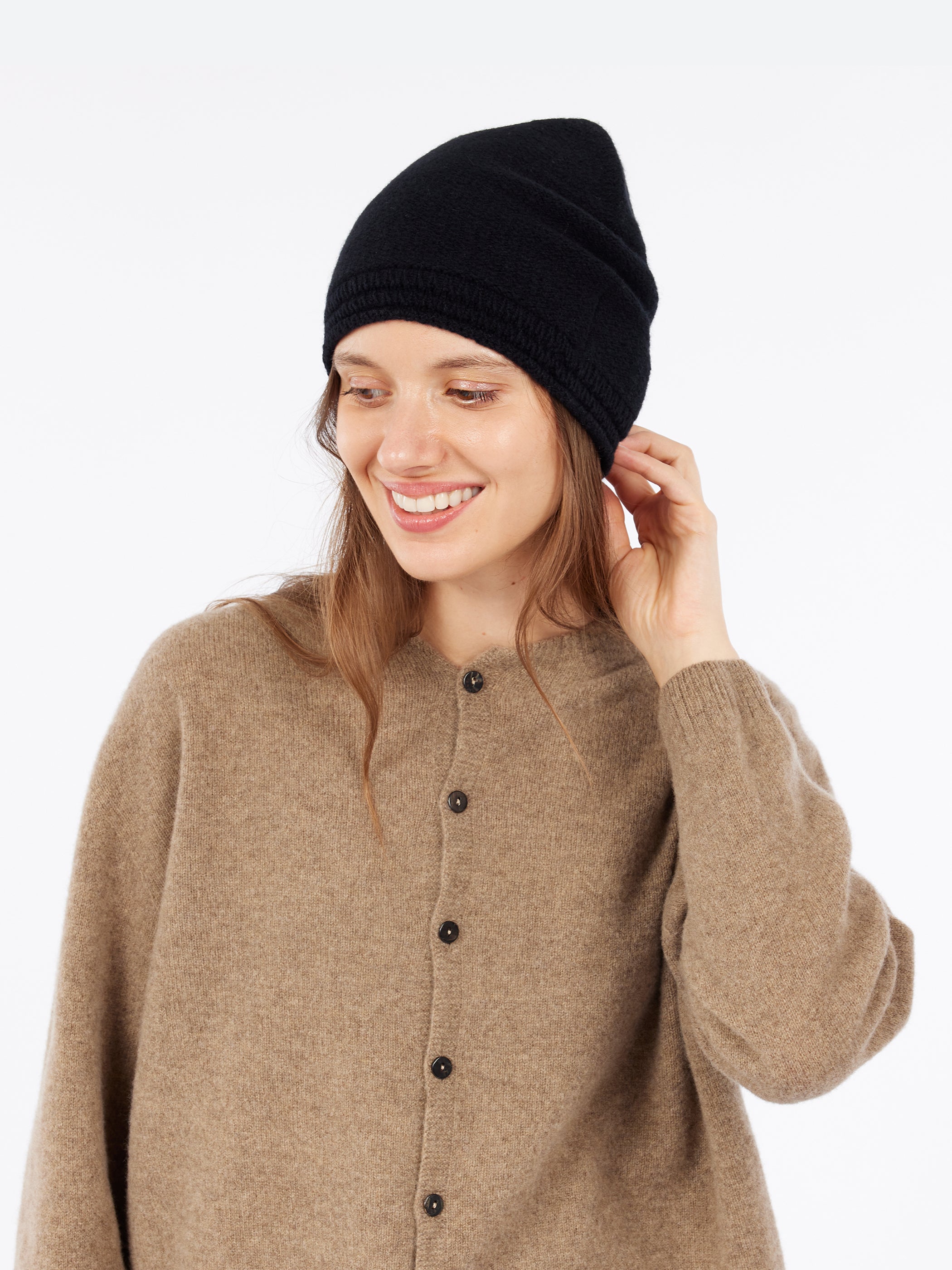 Wool Cashmere Beanie