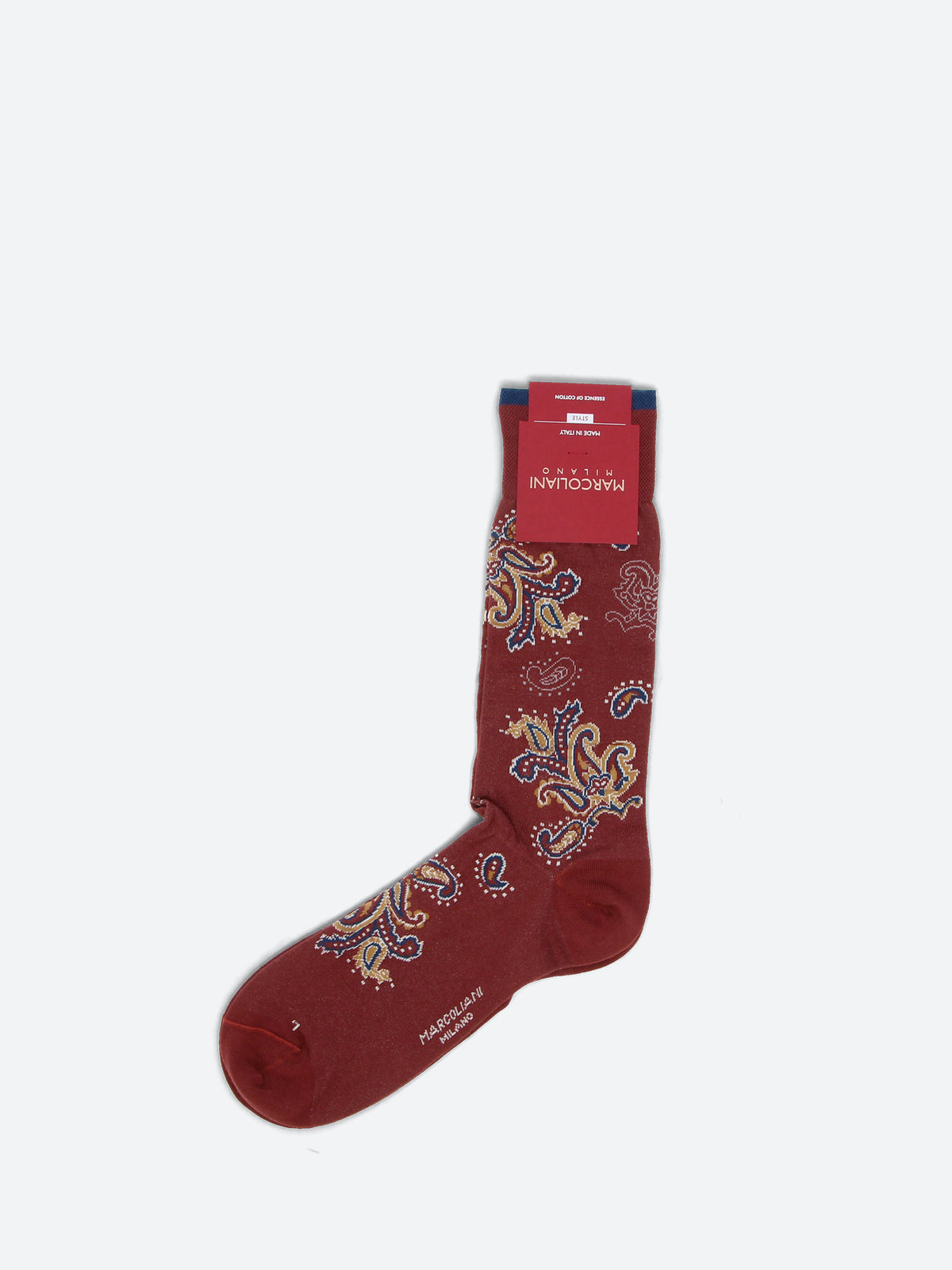 Jali Paisley Mid Calf Sock