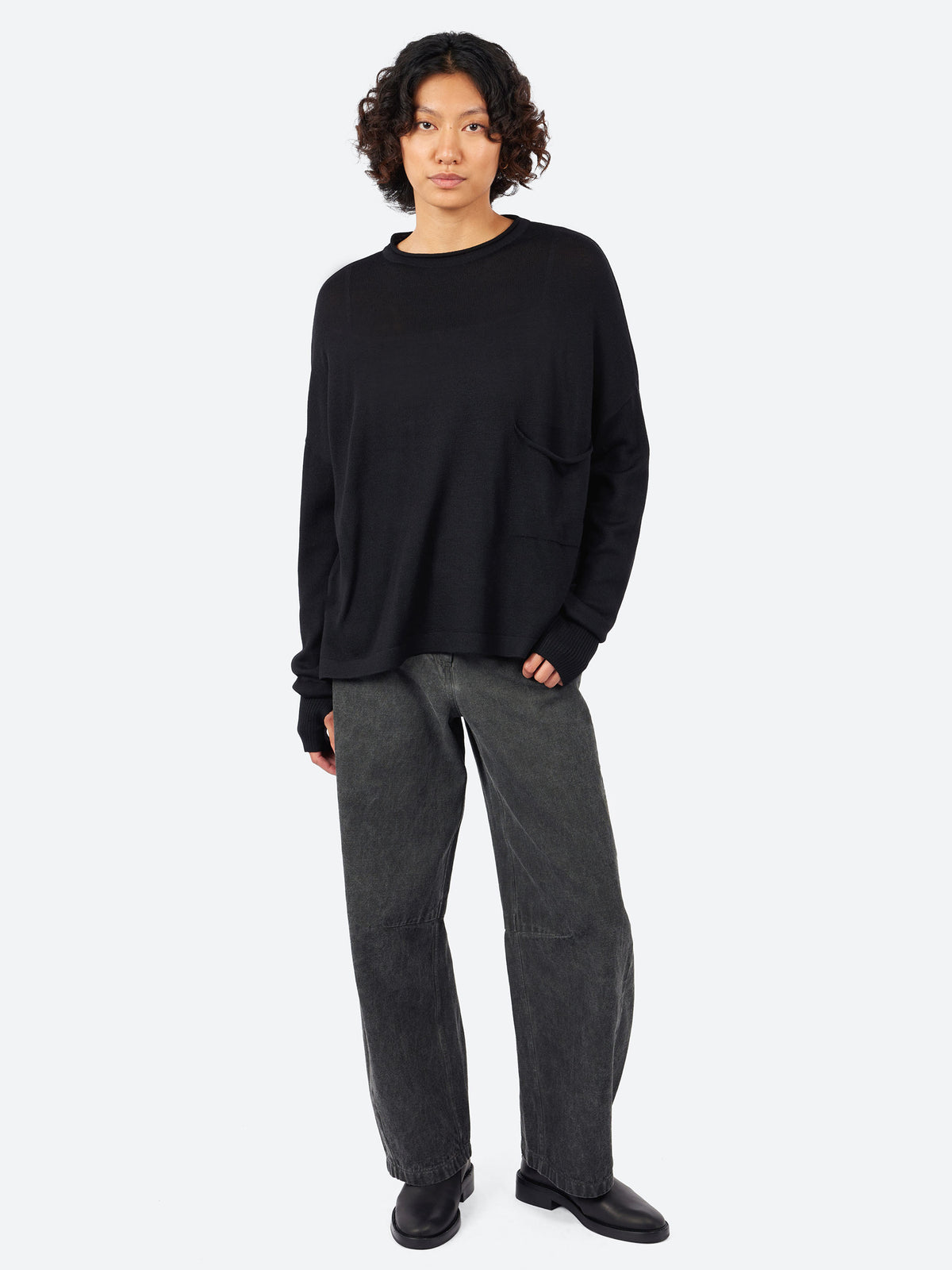 YTK121 Boat Neck