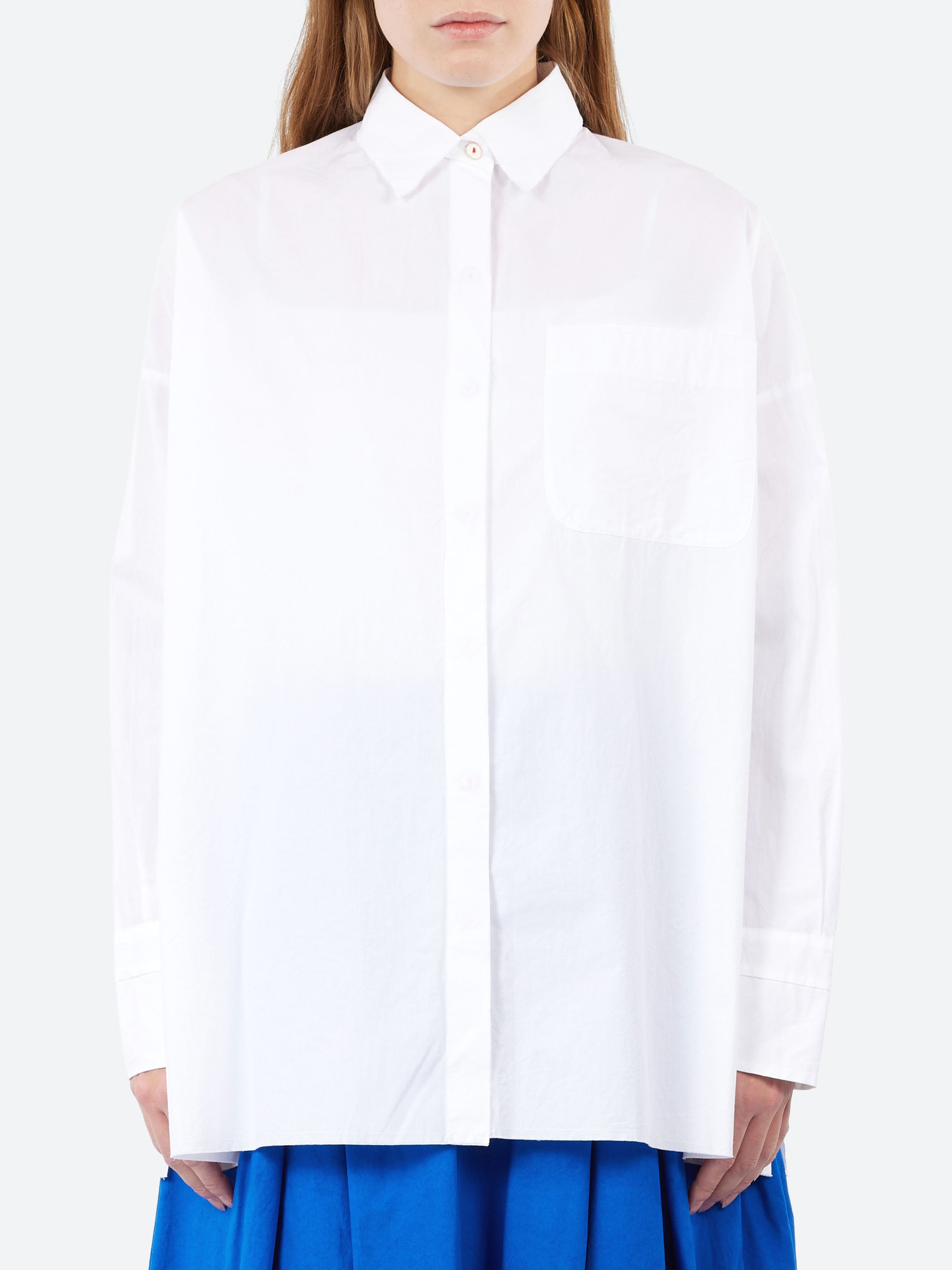 Hannoh Wessel - Sydney Shirt in Blue Flowers – gravitypope