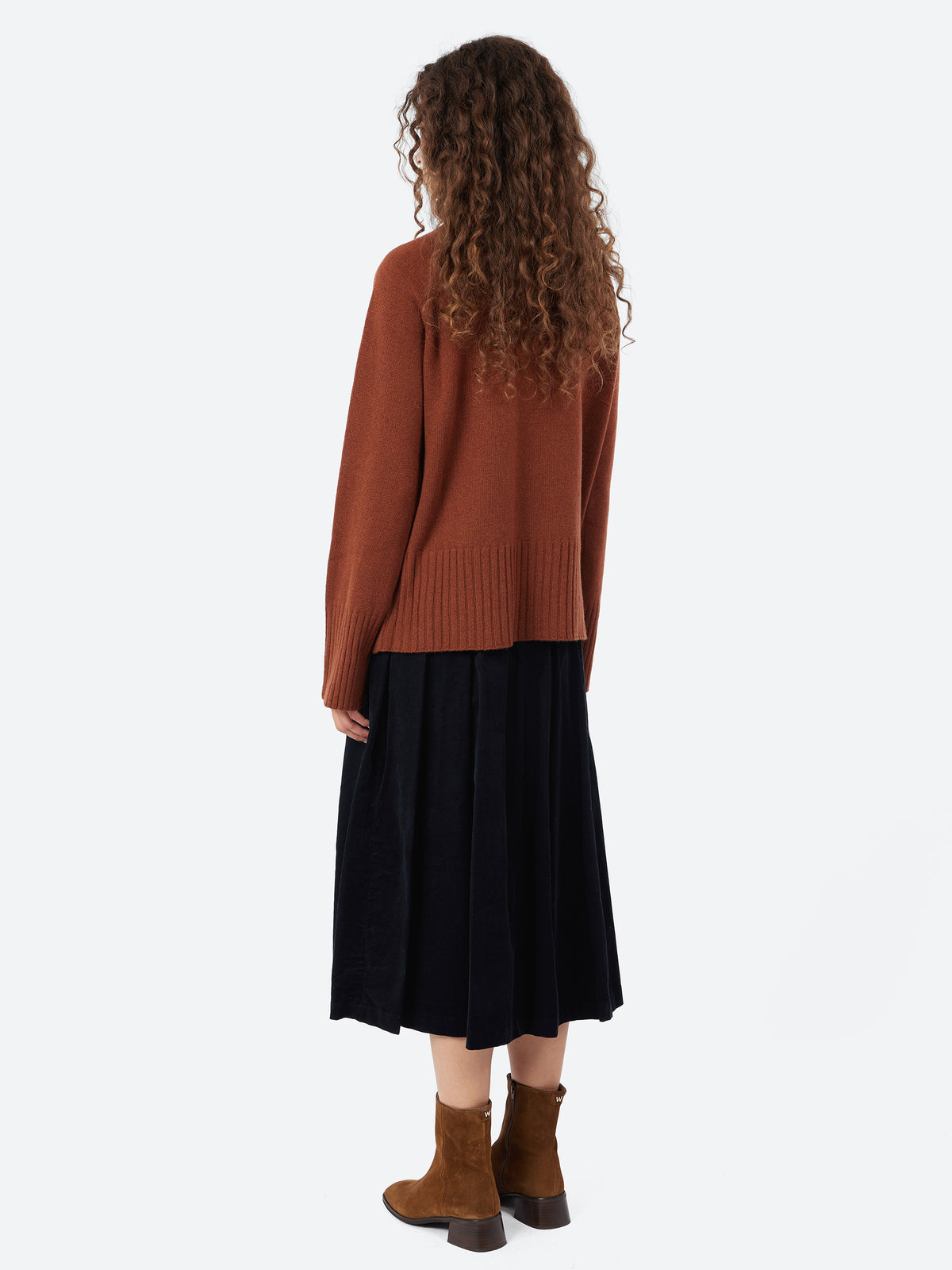 2614 High Neck Pullover