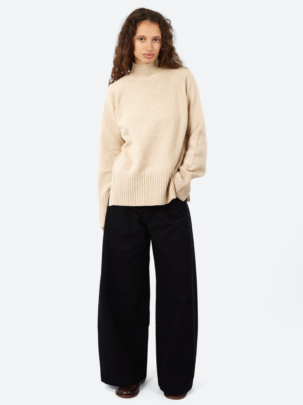 2614 High Neck Pullover
